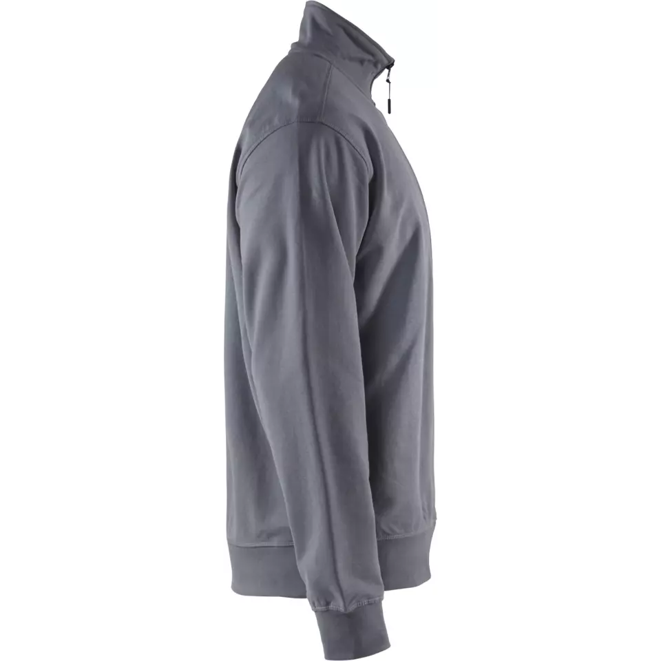 Blaklader 336911589400, Sweatshirt mit Half-Zip, Grau, image 2, gallery thumbnail