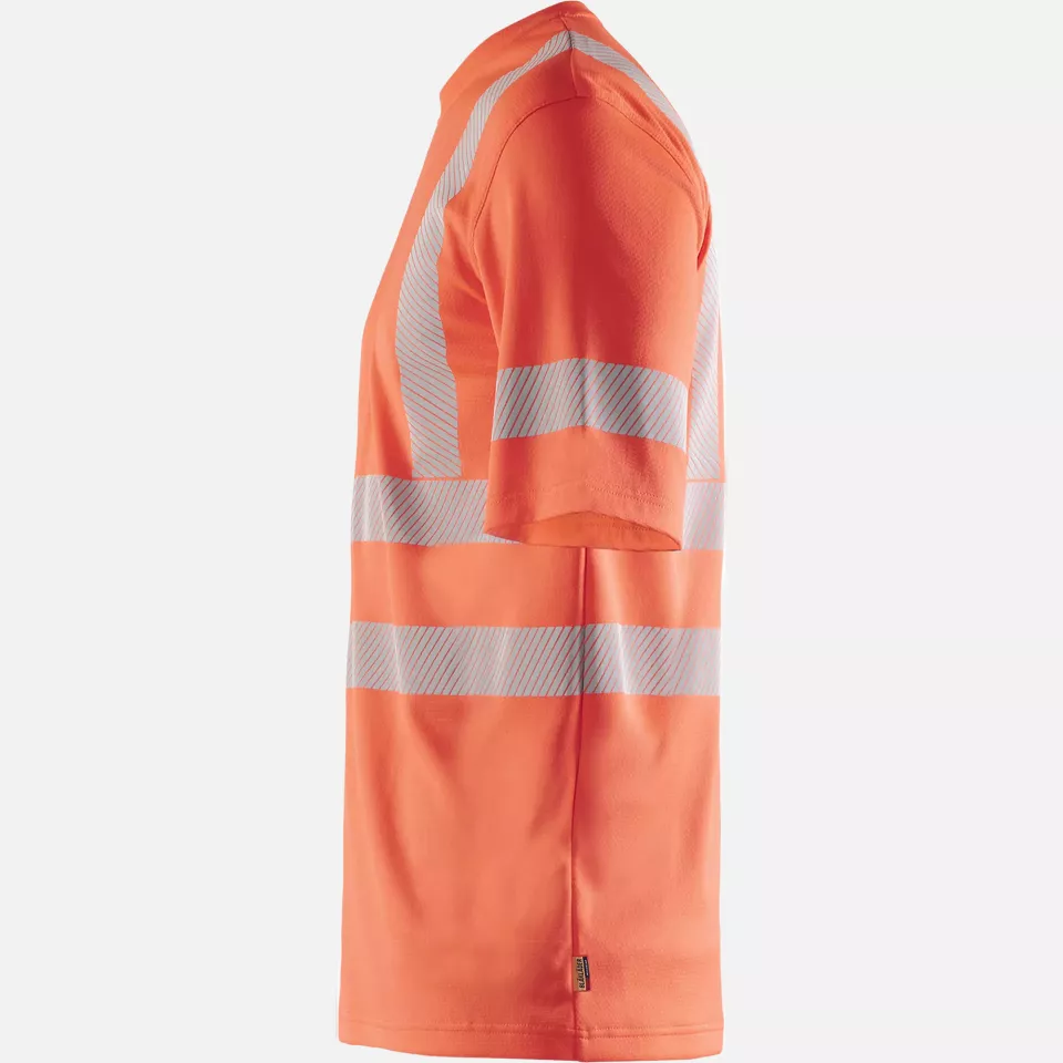 Blaklader 352225375500, High Vis T-Shirt, Red, image 3, gallery thumbnail