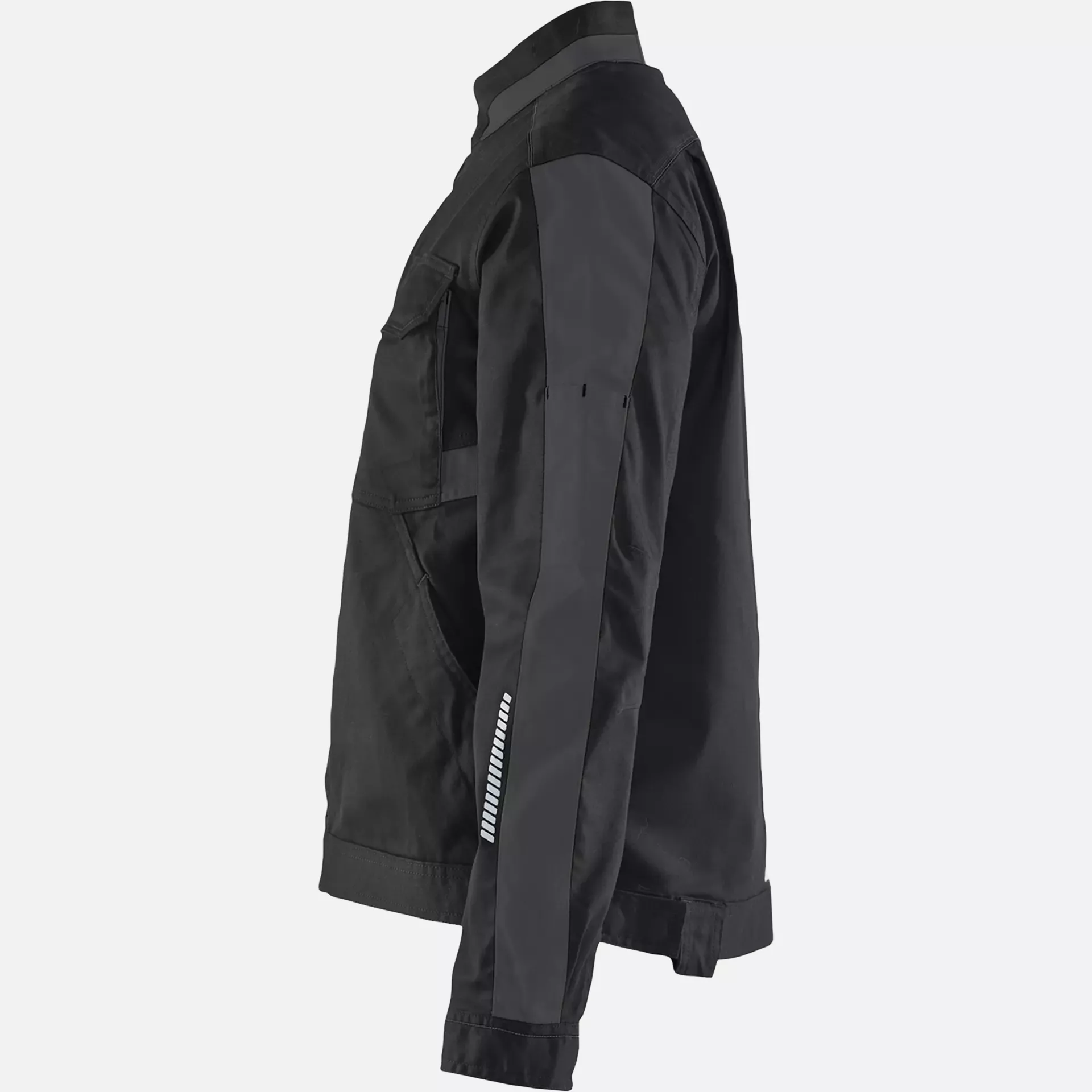 Blaklader 444318329998, Ladies Industry Stretch Jacket, Black/Dark Grey, image 3