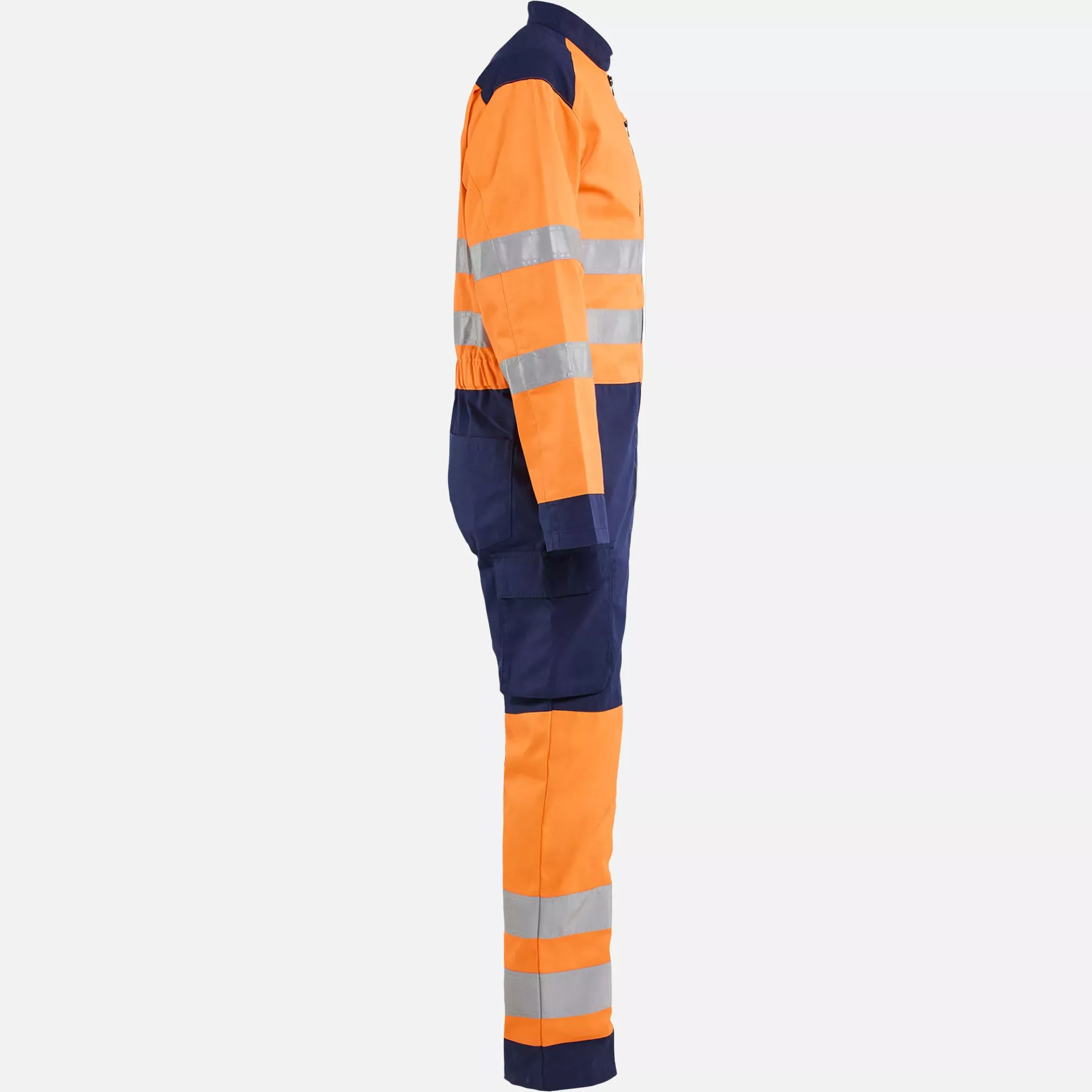 Blaklader 602018125389, High Vis Overall, High Vis Orange/Navy Blue, image 2
