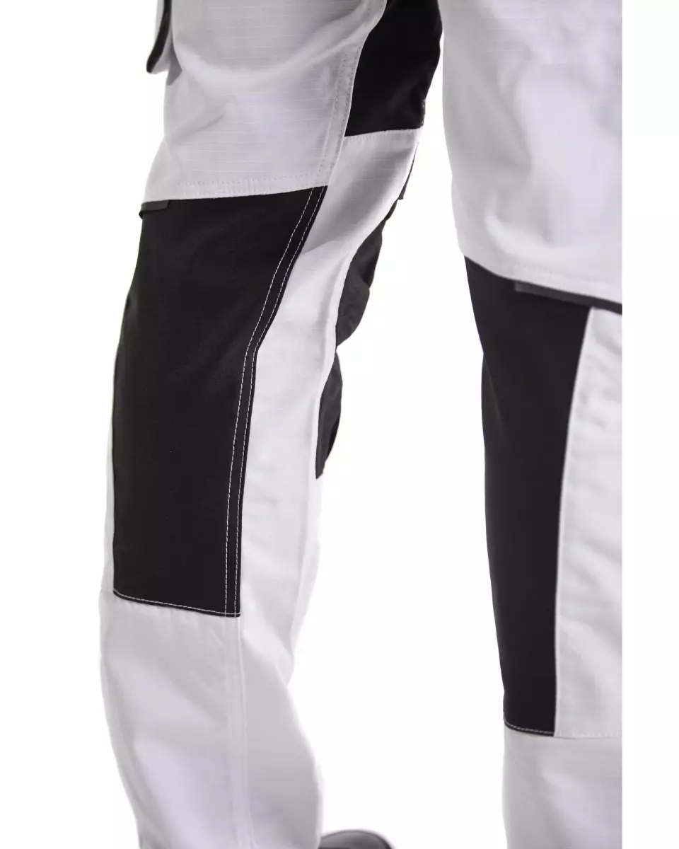 Blaklader 109613301098, Stretch Painters Trousers, White/Dark Grey, image 7, gallery thumbnail