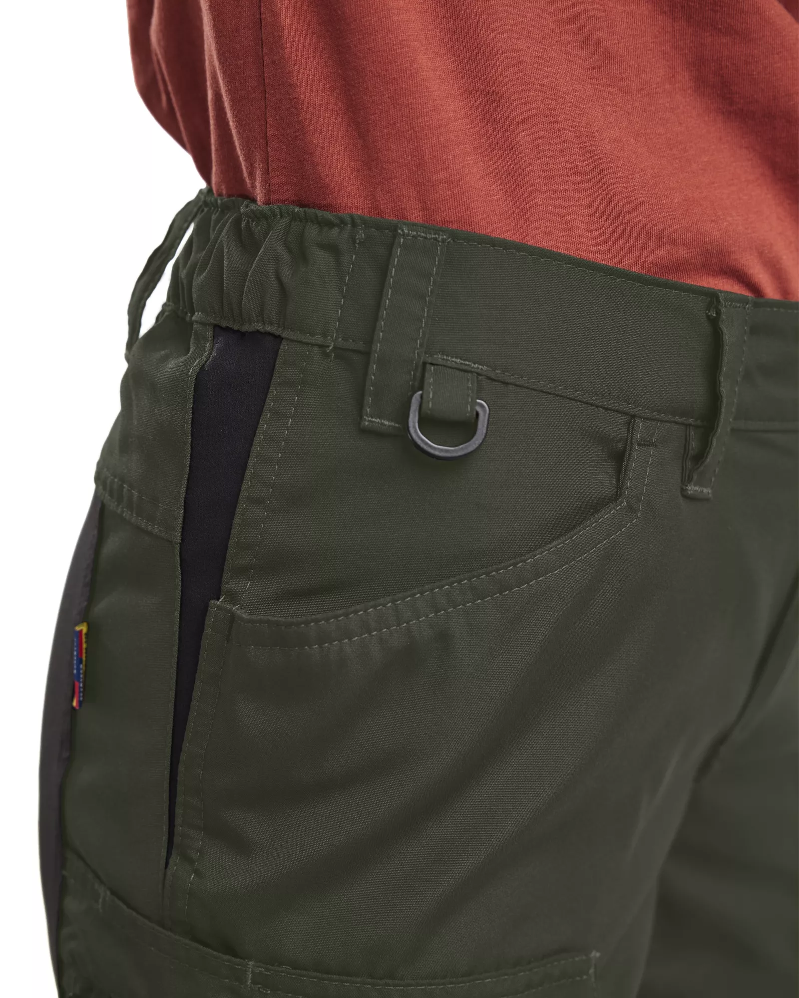 Blaklader 715918454699, Damen Stretch Arbeitshose, Armygrün/Schwarz, image 8