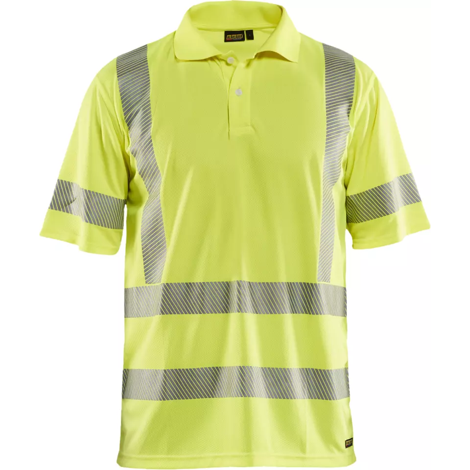 Blåkläder 342810133300, High Vis UV Protection Polo Shirt, Yellow, image 1, gallery thumbnail