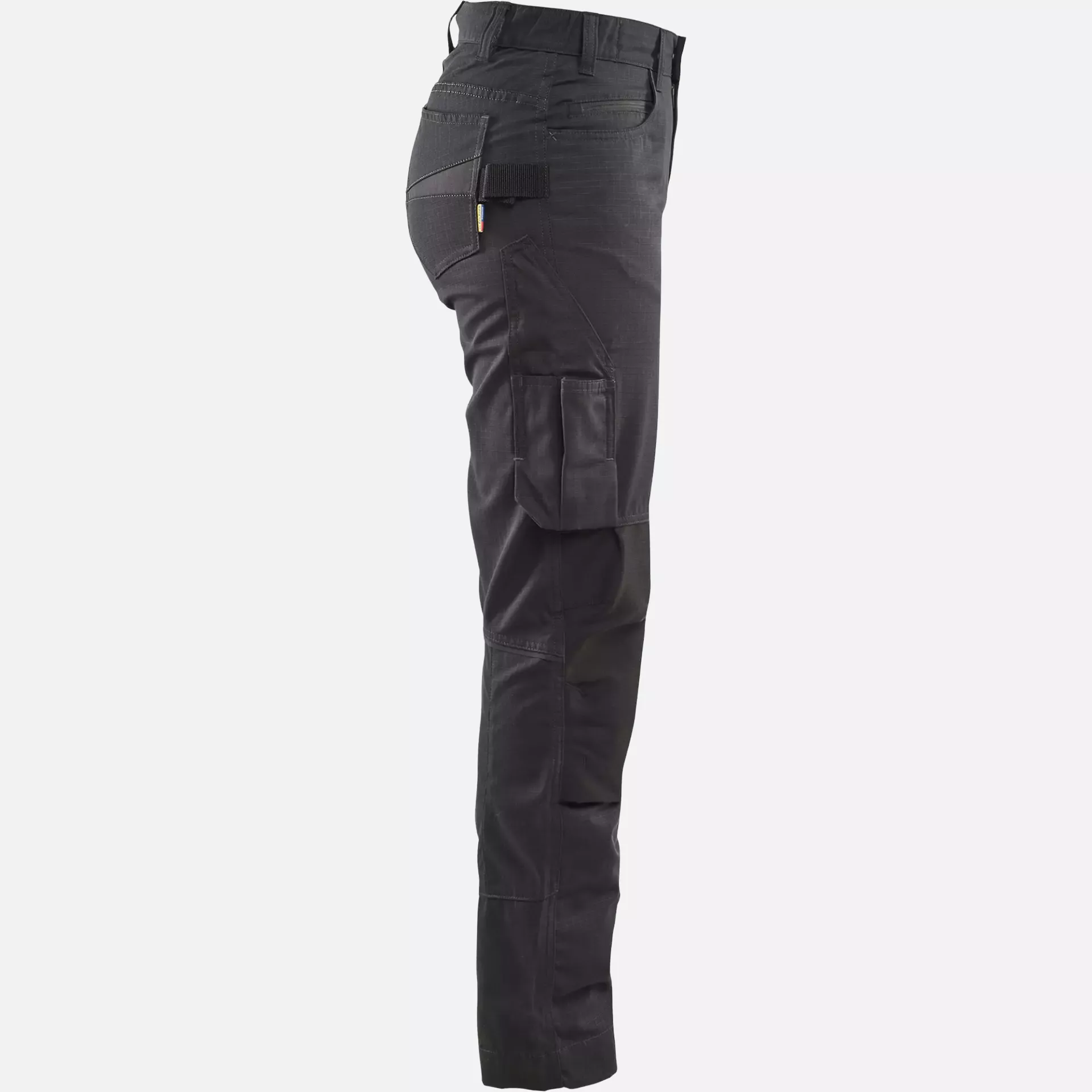 Blaklader 719513309998, Ladies Stretch Work Trousers, Black/Dark Grey, image 2