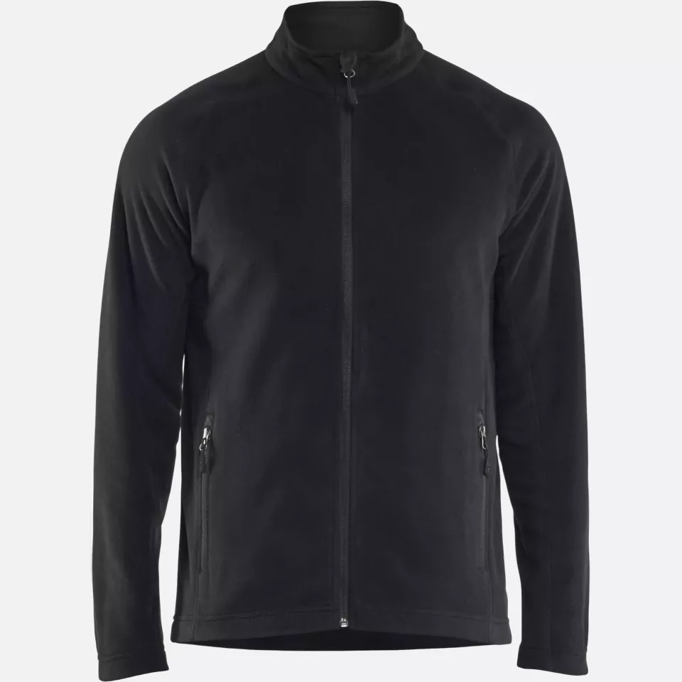Blaklader 472110109900, Microfleece Jacket, Black, image 4, gallery thumbnail