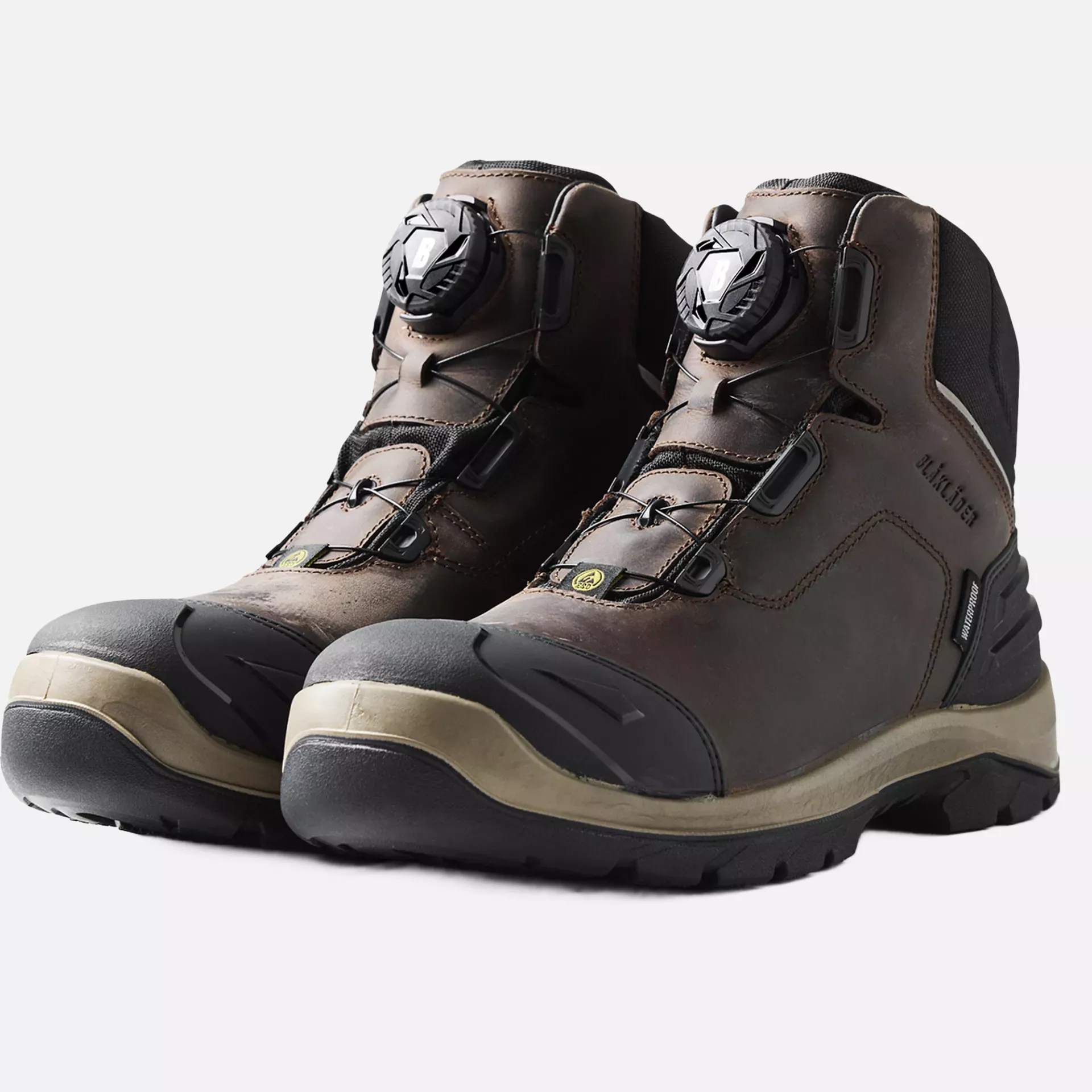 Blaklader 245500007899, ELITE Safety Boot S7S Waterproof, Brown/Black, image 3