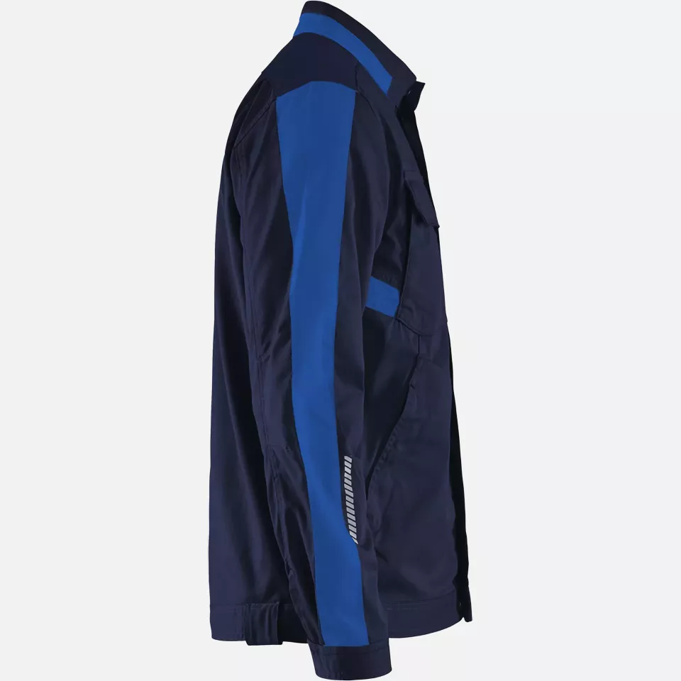 Blaklader 444418328985, Industry Stretch Jacket, Navy/Royal Blue, image 2, gallery thumbnail