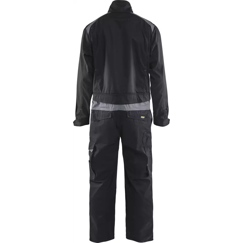 Blåkläder 605412109994, Industrial Coverall, Black/Grey, image 4, gallery thumbnail