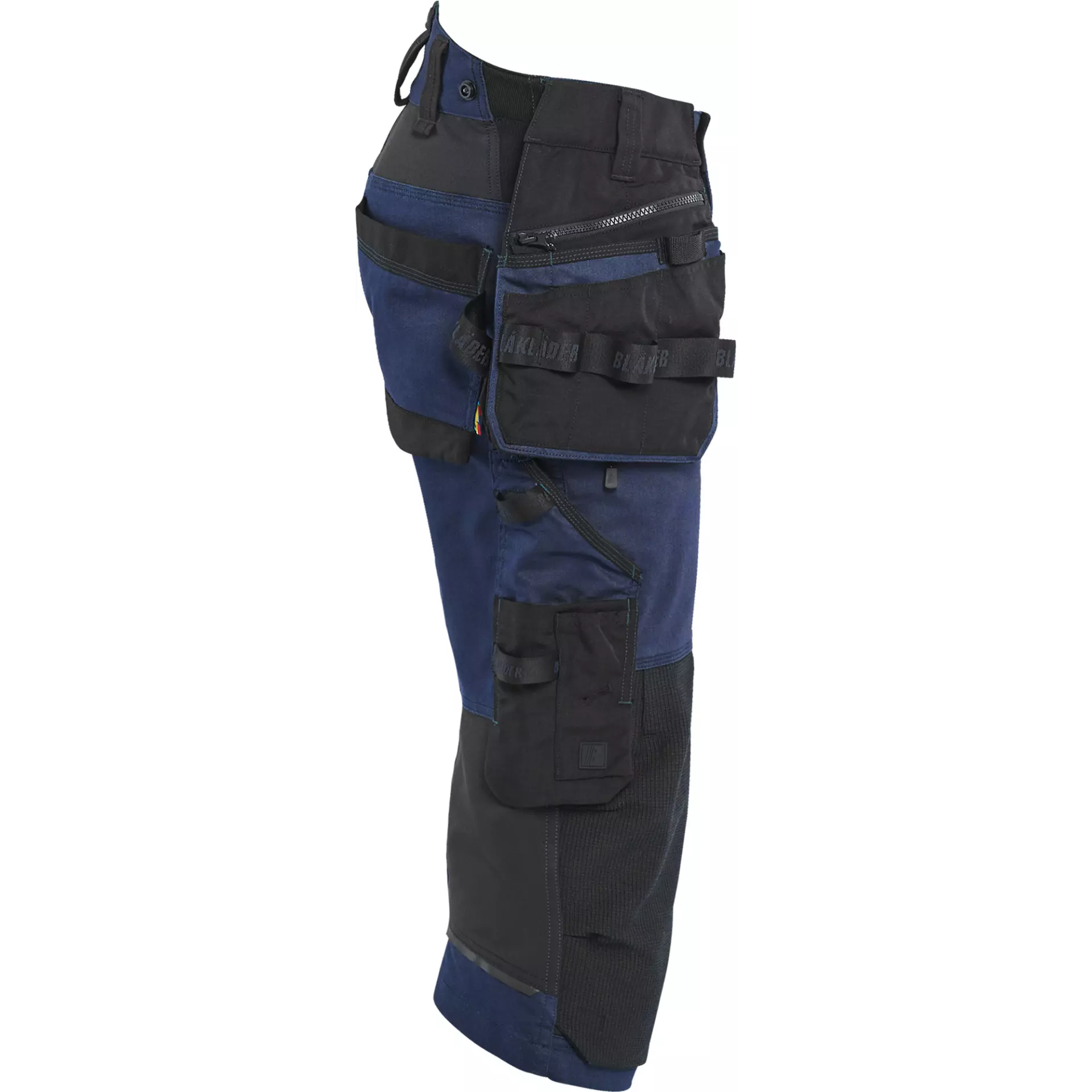 Blåkläder 197711498699, STRIKER Stretch Pirate Shorts, Dark Navy/Black, image 2