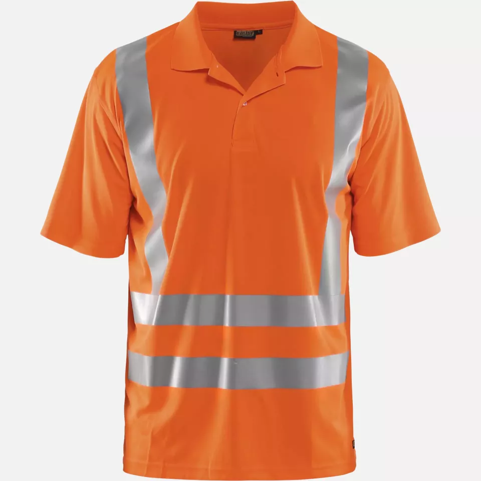 Blaklader 339110115300, High Vis UV Protection Polo Shirt, Orange, image 1, gallery thumbnail