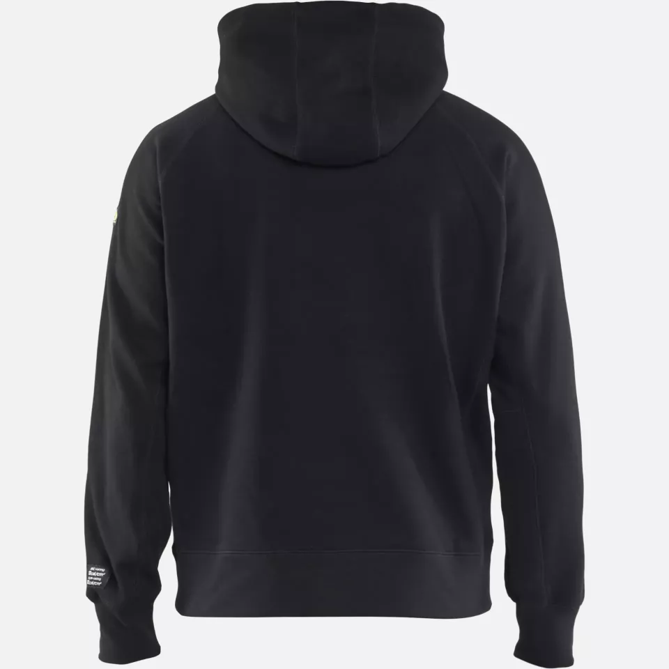Blaklader 347817629900, Flame Resistant Hoodie, Black, image 4, gallery thumbnail