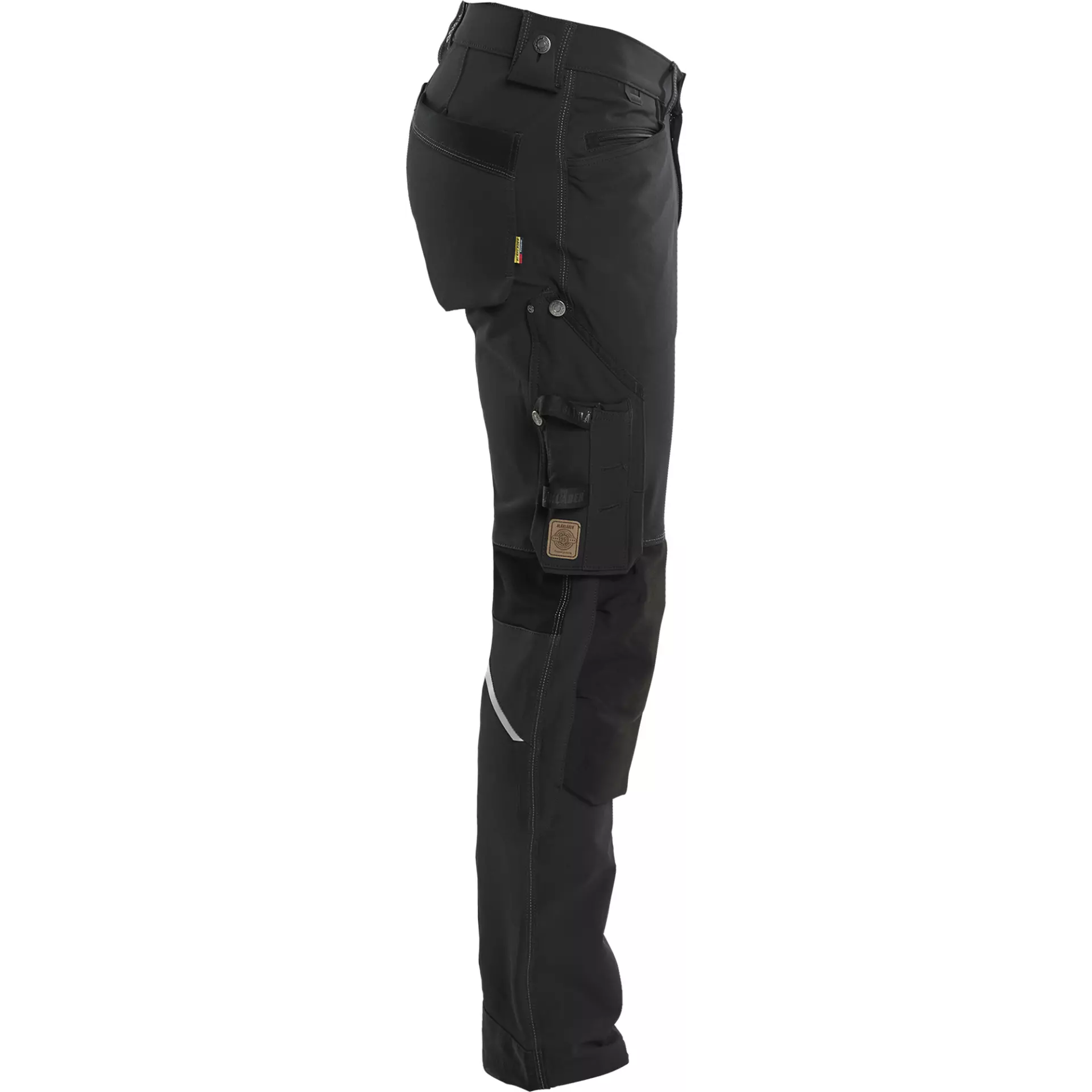 Blaklader 198916449900, X1900 4-Way Stretch Craftsman Work Trousers, Black, image 2