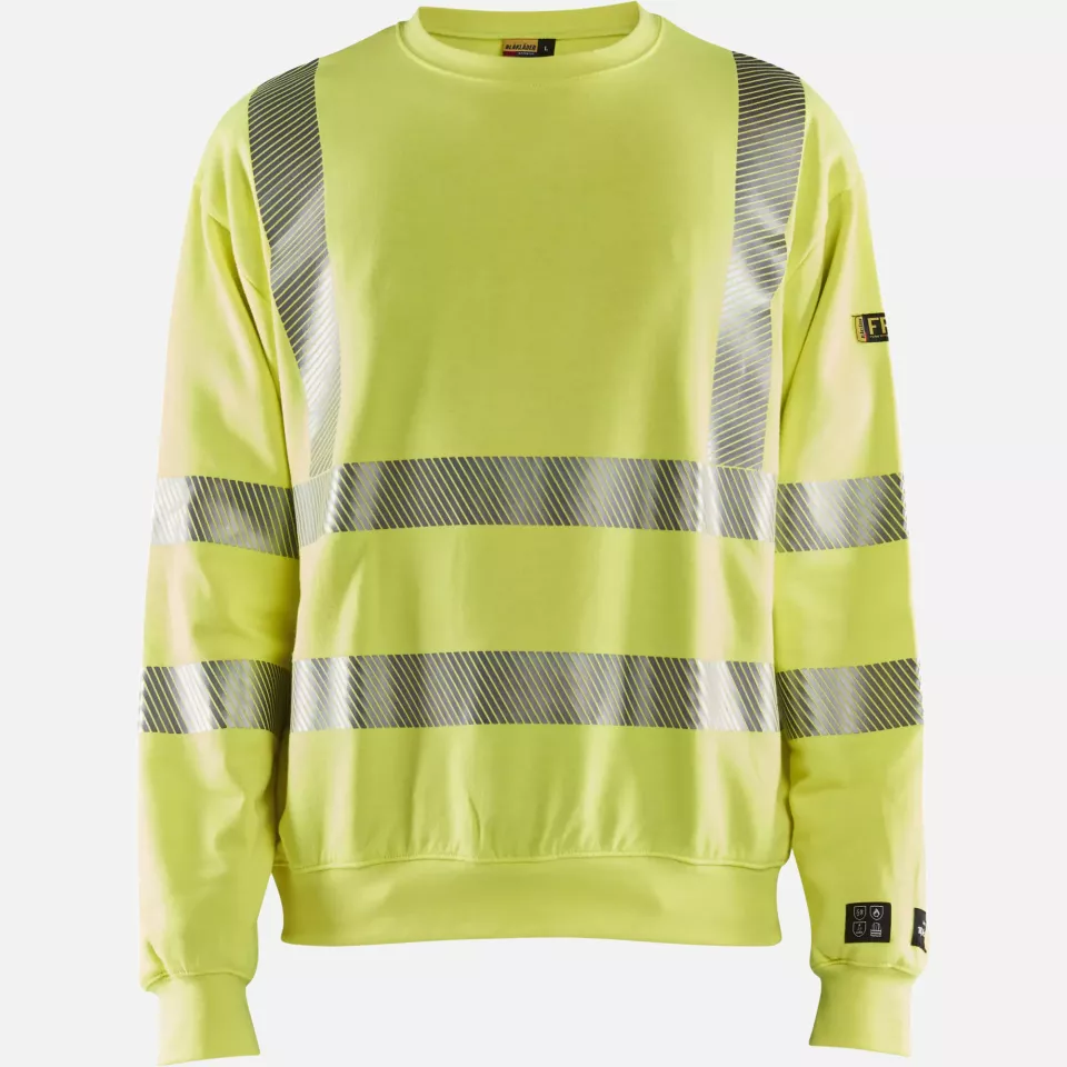 Blaklader 308717623300, Multinorm Sweatshirt, Gelb, image 1, gallery thumbnail