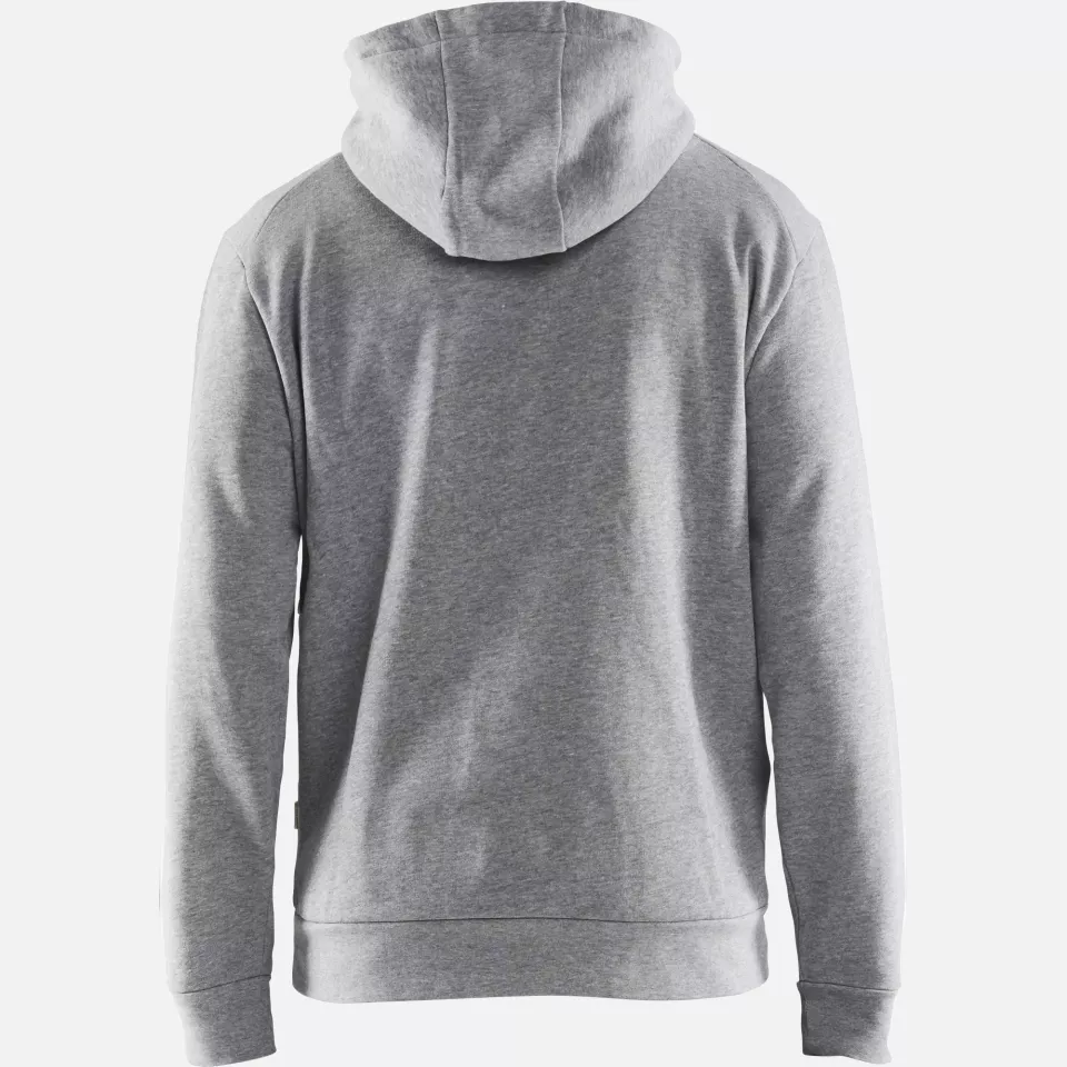 Blaklader 353011579000, 3D Kapuzen Sweatshirt, Grau Melange, image 4, gallery thumbnail