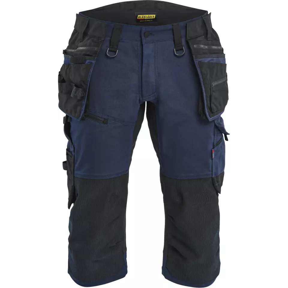 Blåkläder 197711498699, STRIKER Stretch Pirate Shorts, Dark Navy/Black, image 1, gallery thumbnail