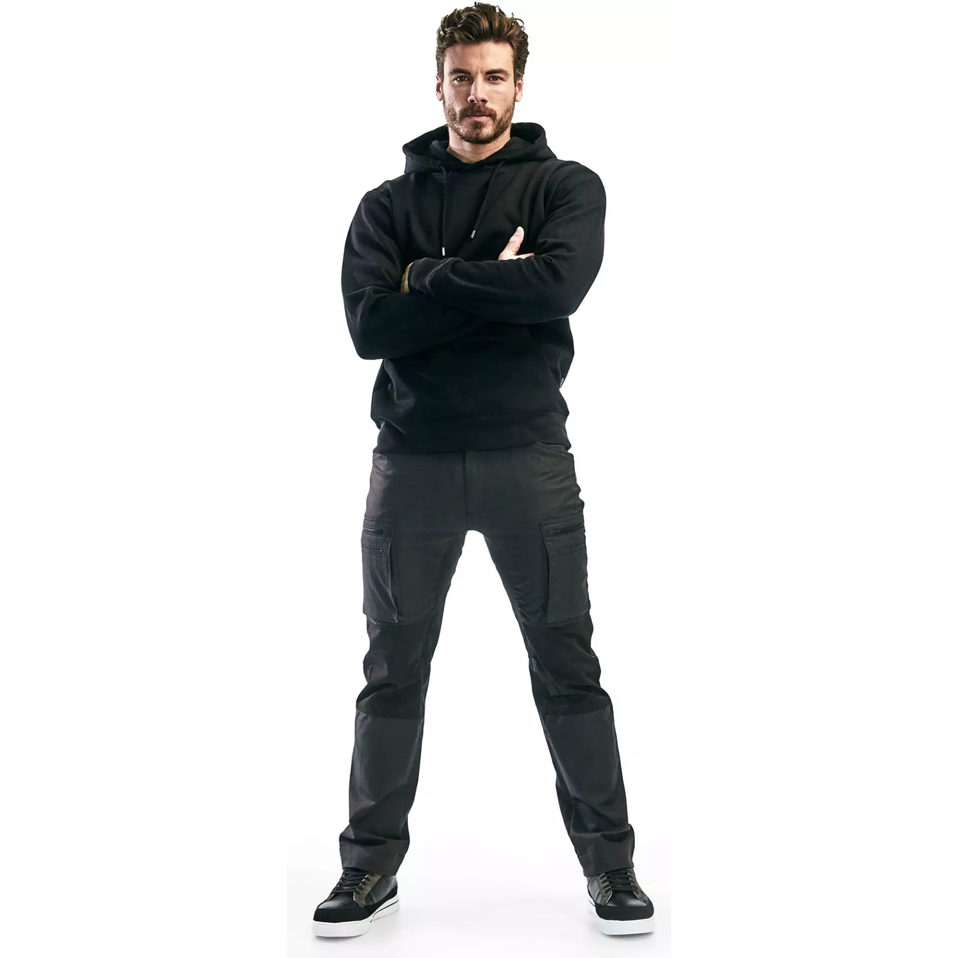 Blaklader 339610489900, Kapuzen Sweatshirt, Schwarz, image 5