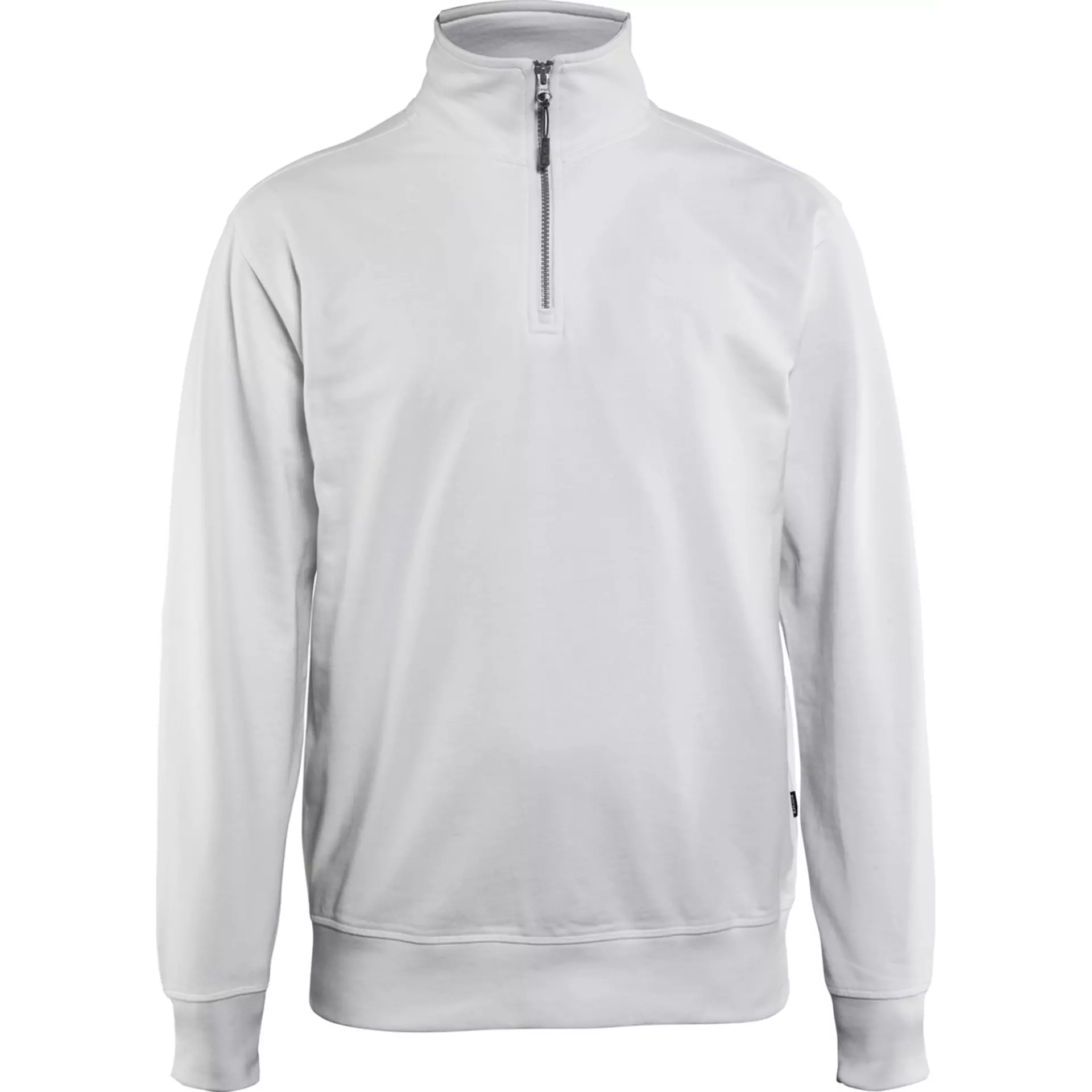 Blaklader 336911581000, Sweatshirt mit Half-Zip, Weiß