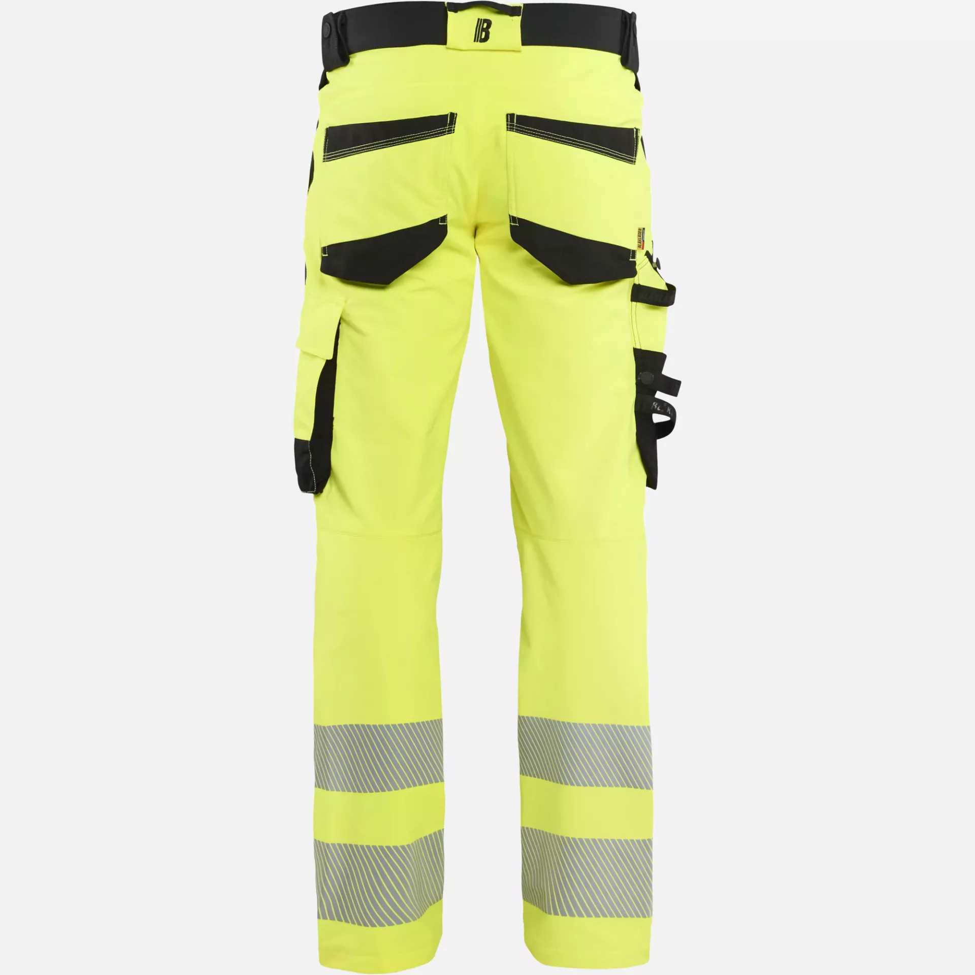 Blaklader 112416483399, Hi-Vis Work Trousers 4-Way Stretch, Hi-Vis Yellow/Black, image 4