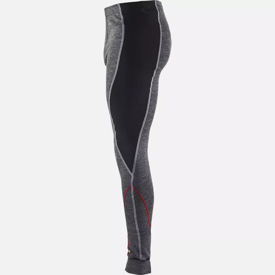 Blaklader 184517369699, XWARM Merinowolle Unterhose, Mittelgrau/Schwarz, image 3, gallery thumbnail