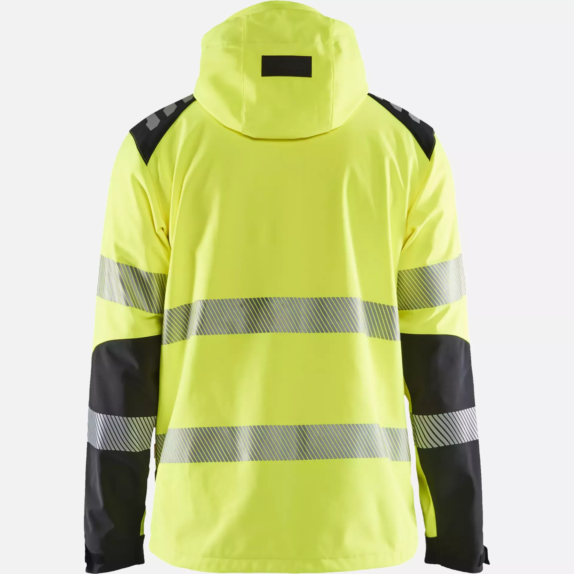 Blaklader 449125133399, High Vis Softshell Jacket, Yellow/Black, image 4