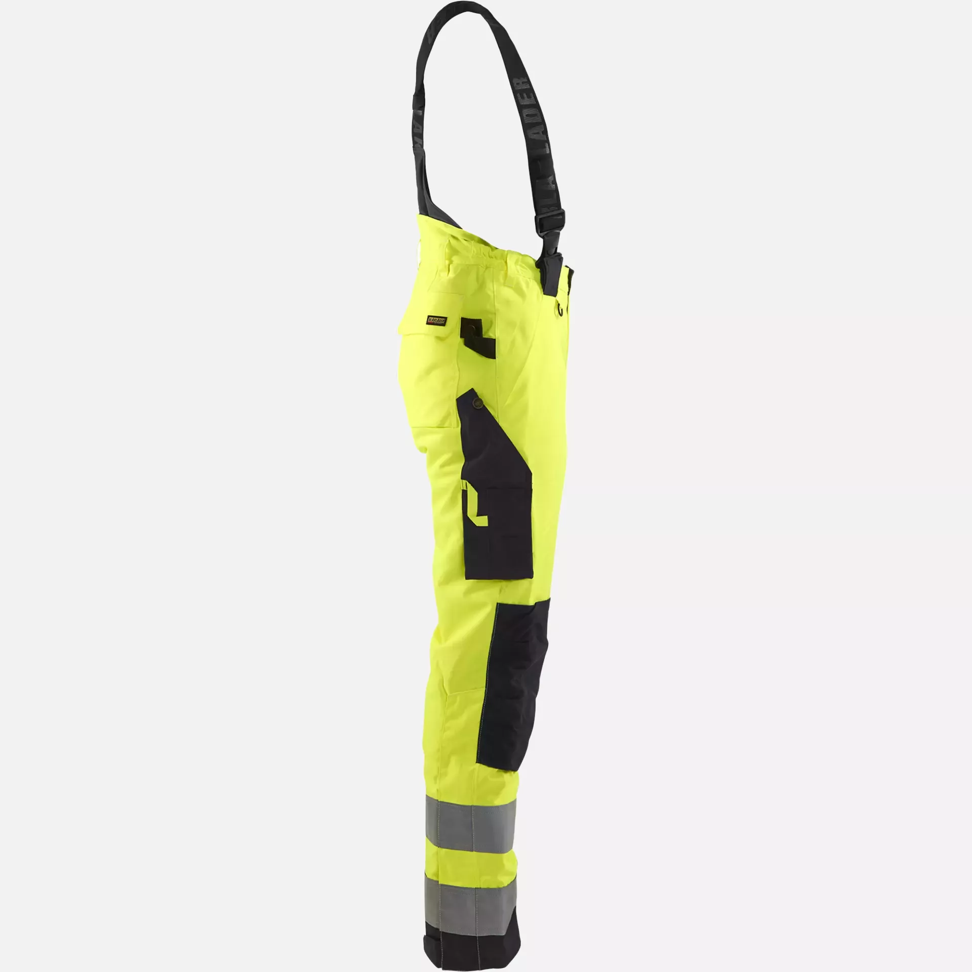 Blaklader 788519773399, High Vis Damen Winter Arbeitshose, Gelb/Schwarz, image 2