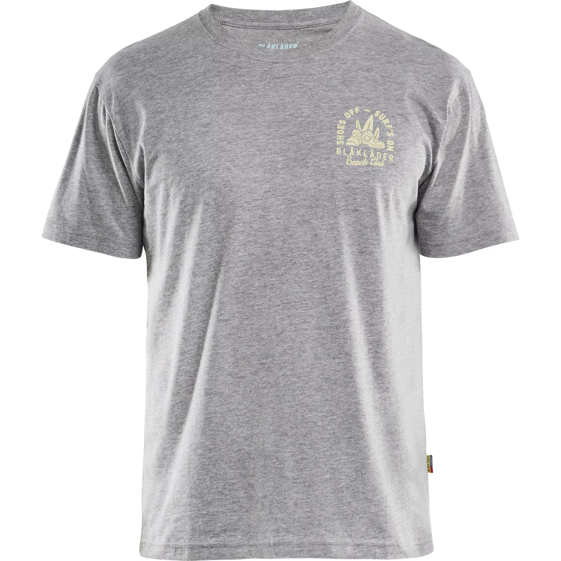Blaklader 941910439000, Blaklader Beach Club T-Shirt, Grey Melange