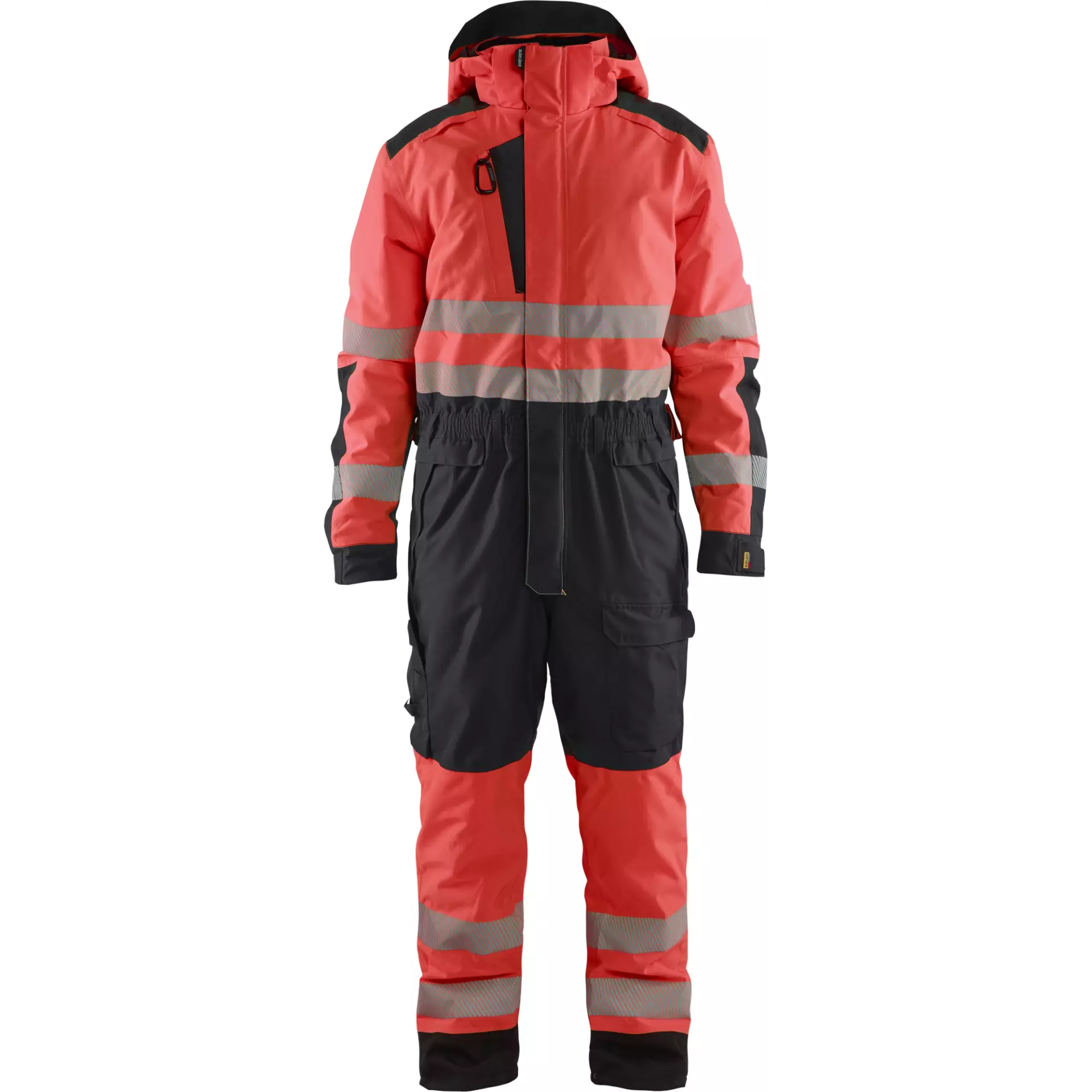 Blaklader 672519775599, High Vis Winter Coverall, Red/Black, image 1