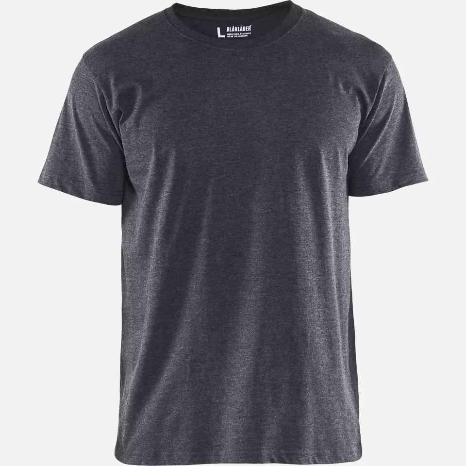 Blaklader 362510539991, T-Shirt, Black Melange, image 1, gallery thumbnail