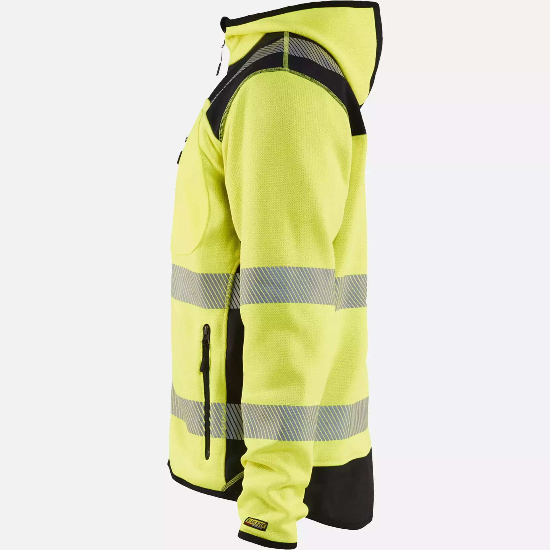 Blaklader 492321203399, High Vis Knitted Jacket, Yellow/Black, image 3