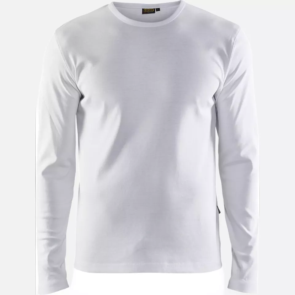 Blaklader 331410321000, Long Sleeve T-Shirt, White, image 1, gallery thumbnail