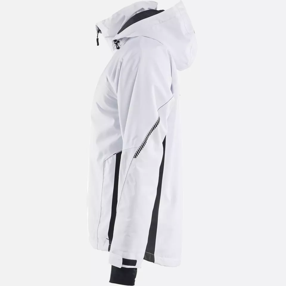 Blaklader 489019771098, Lined Lightweight Winter Jacket, White/Dark Grey, image 3, gallery thumbnail