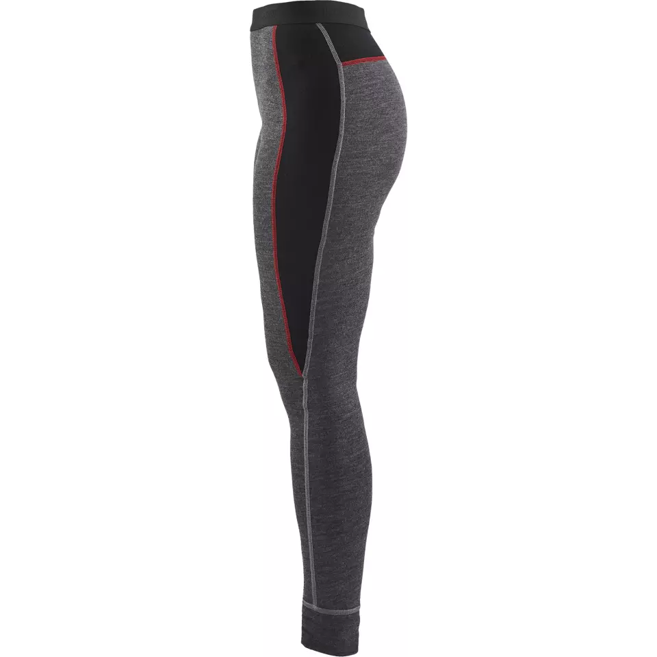 Blaklader 724517369699, XWARM Damen Thermo-Leggings, Mittelgrau/Schwarz, image 3, gallery thumbnail
