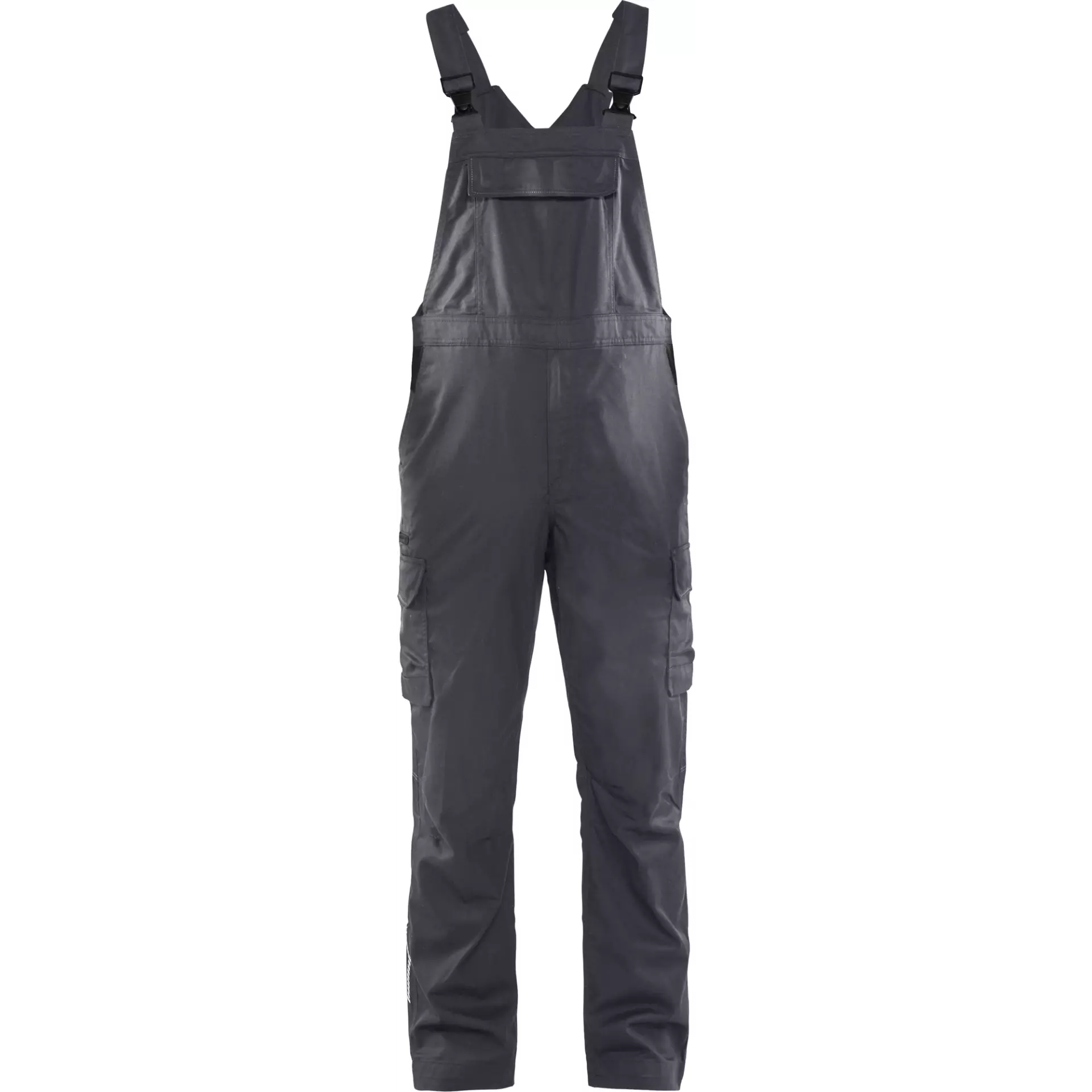Blaklader 264418329699, Industry Bib and Brace, Medium Grey/Black
