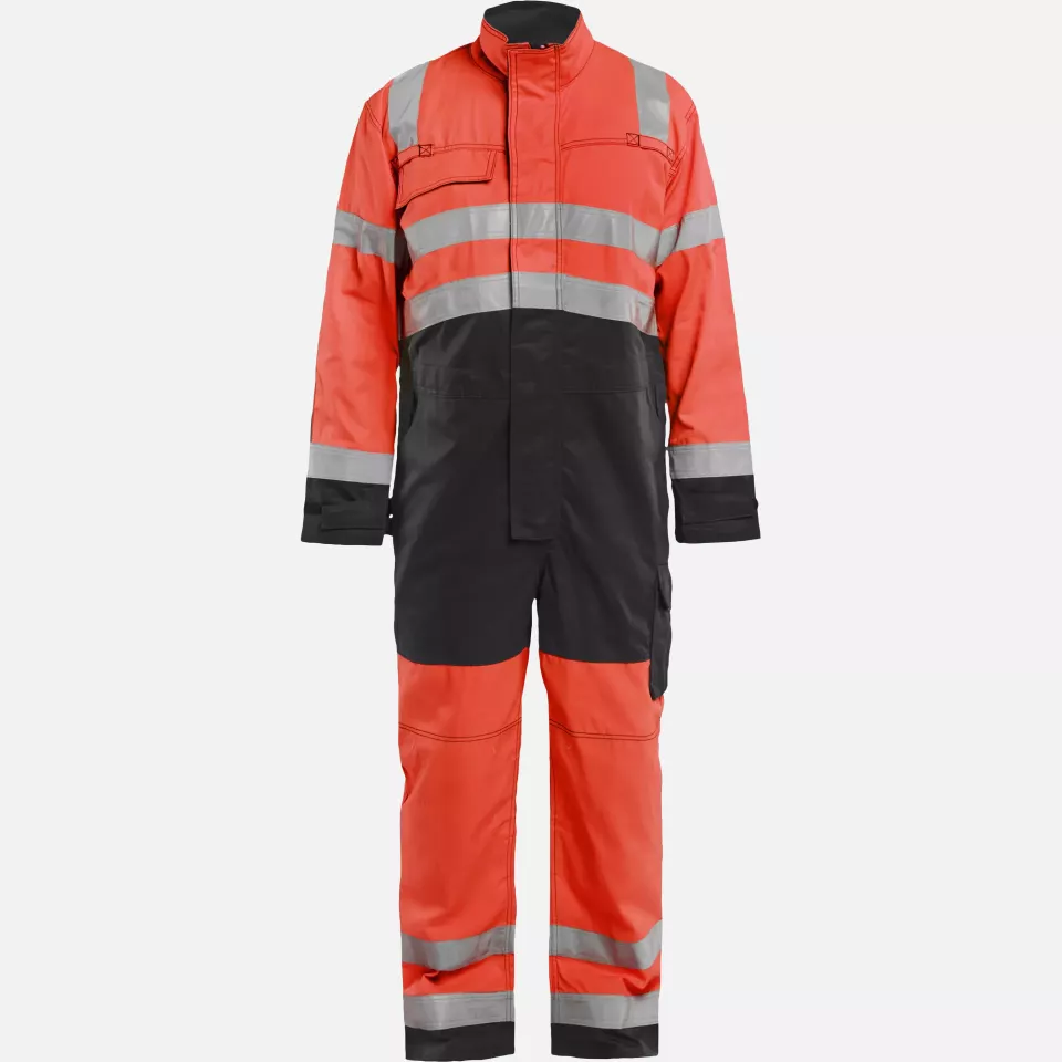 Blaklader 637318045599, Hi-Vis Coverall, Red/Black, image 1, gallery thumbnail