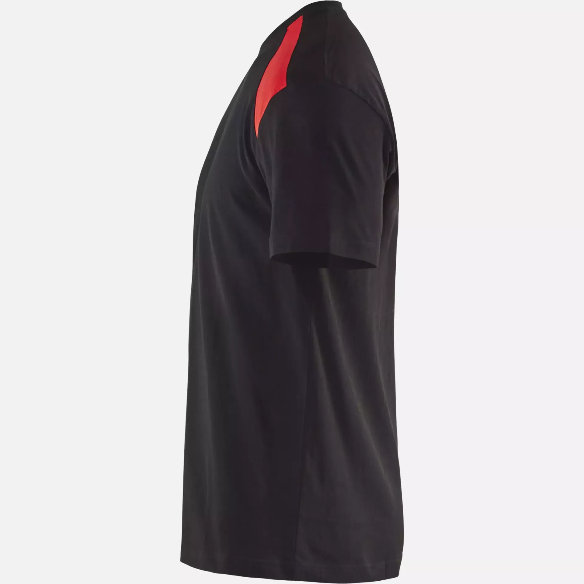 Blaklader 337910429956, T-Shirt, Schwarz/Rot, image 3