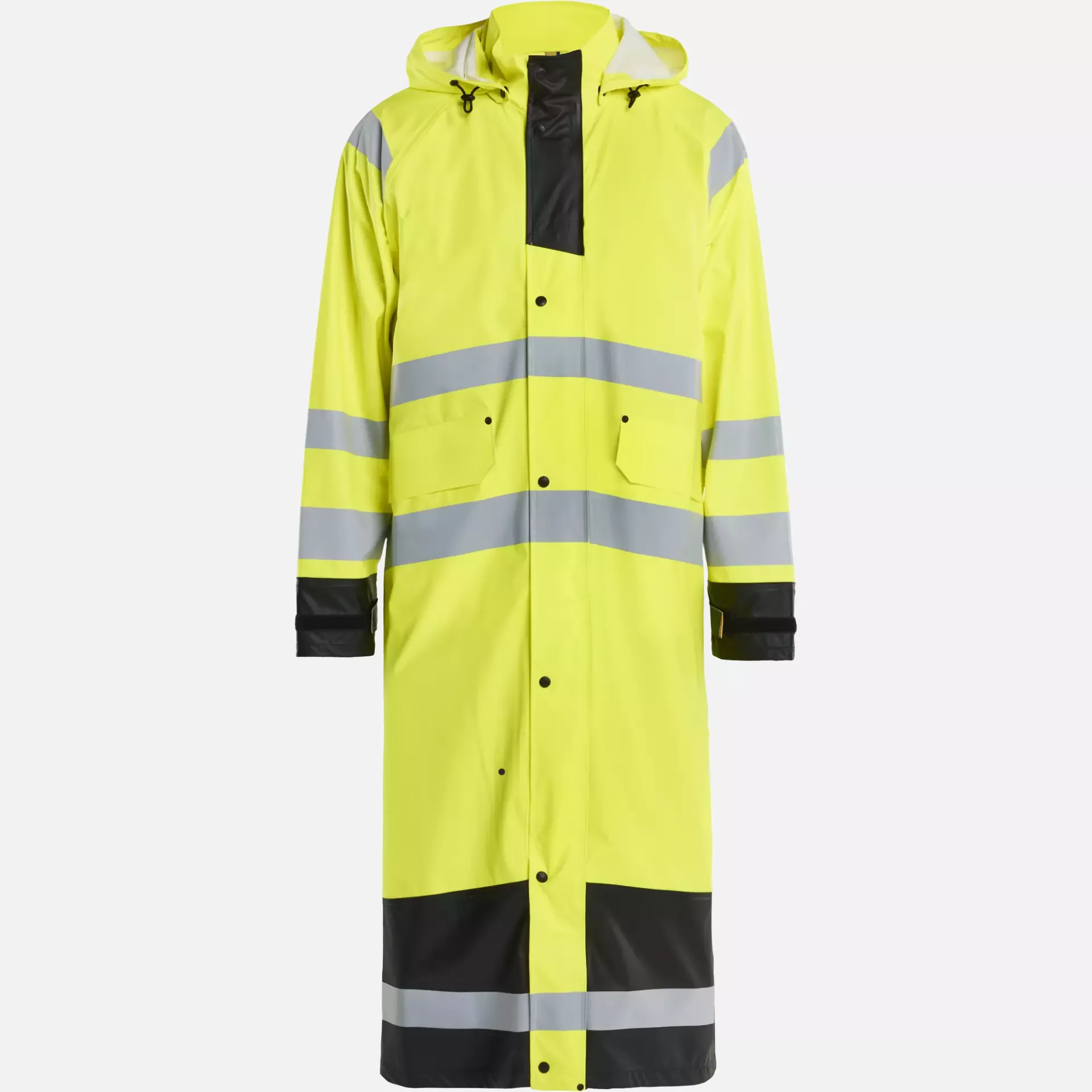 Blaklader 432520003399, High Vis Raincoat, Yellow/Black, image 1