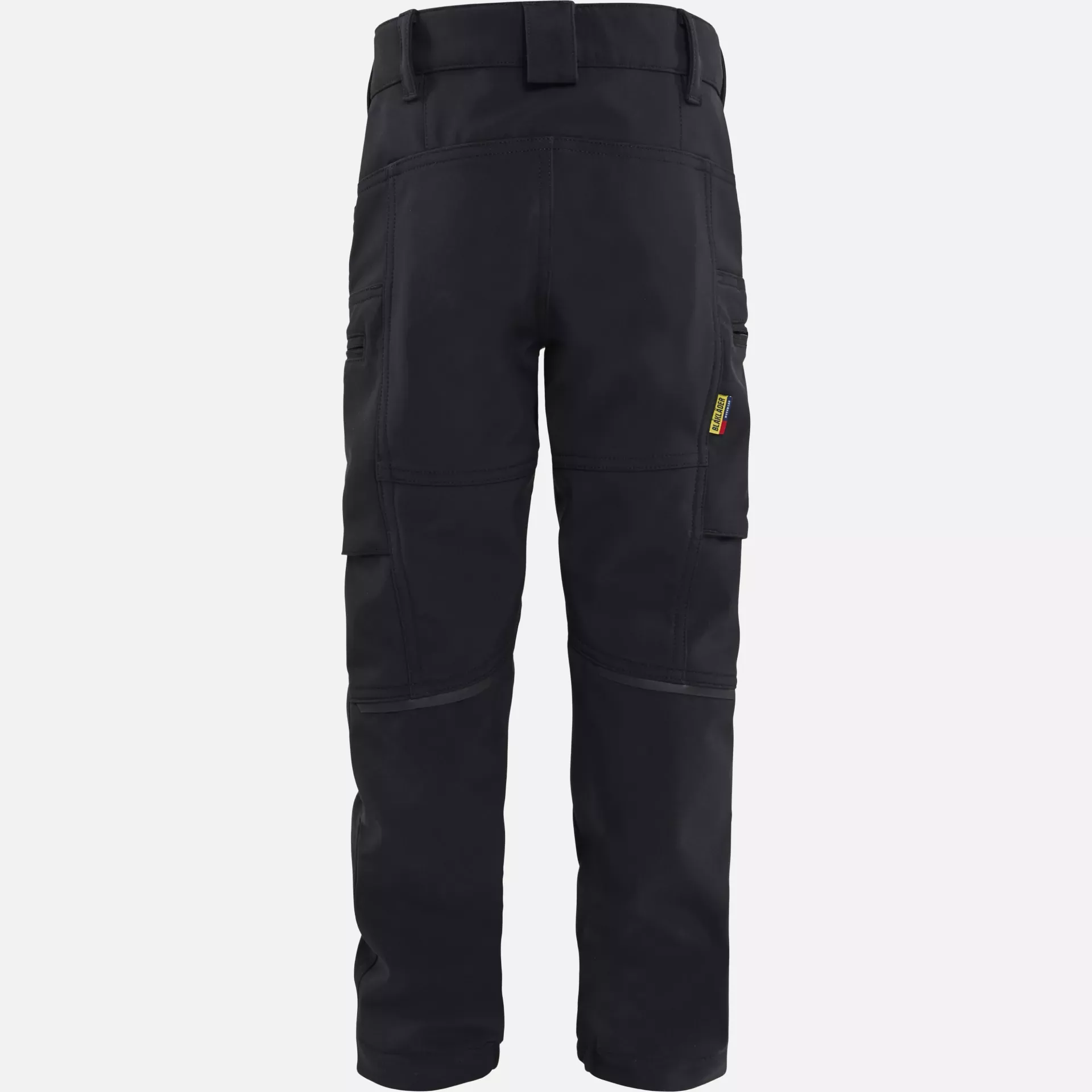 Blaklader 522025139900, Children's Softshell Work Trousers, Black, image 4