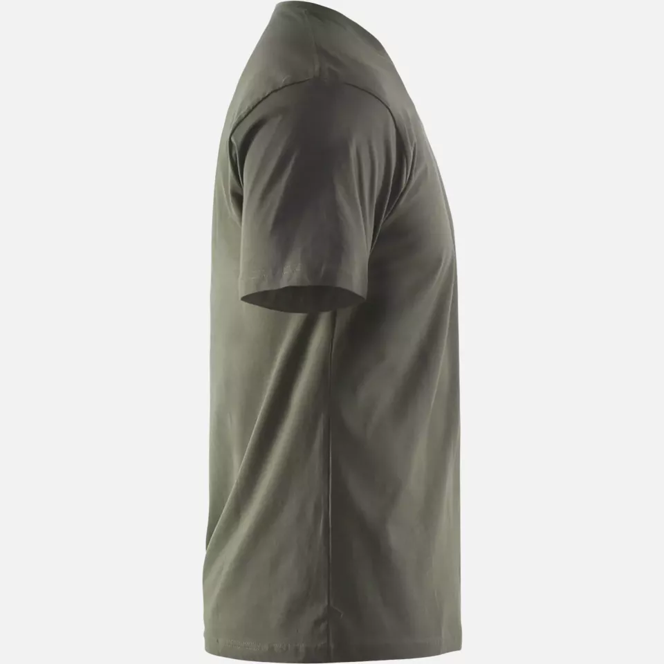 Blaklader 352510424500, T-Shirt, Dark Olive Green, image 2, gallery thumbnail