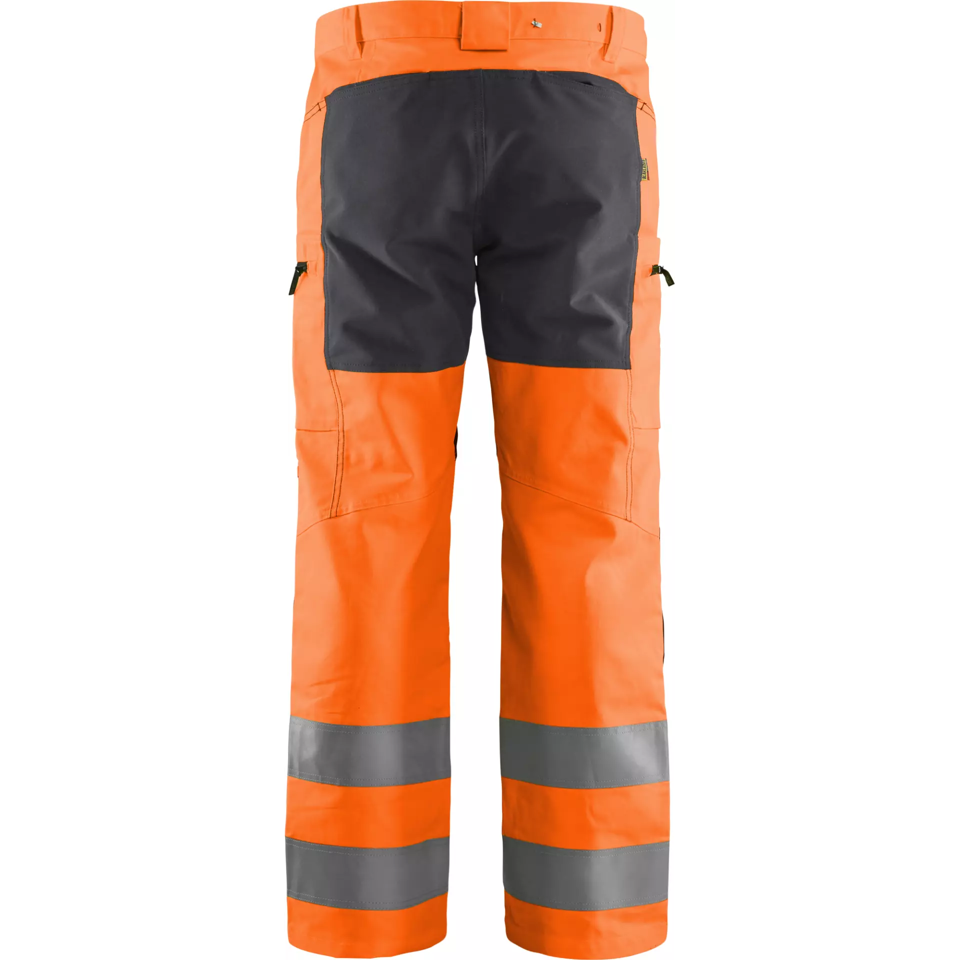 Blåkläder 158518115396, High Vis Stretch Work Pants, Orange/Medium Grey, image 3