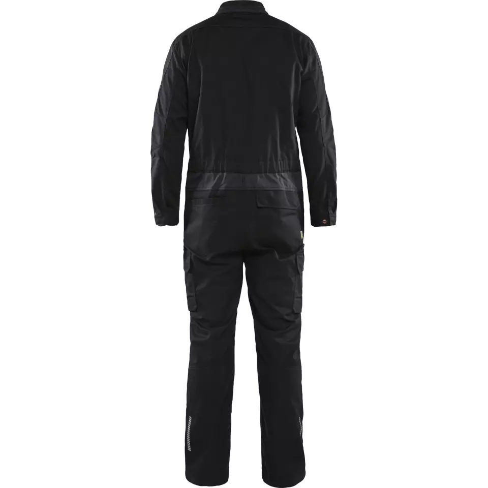 Blaklader 614418329998, Industry Stretch Coverall, Black/Dark Grey, image 4, gallery thumbnail