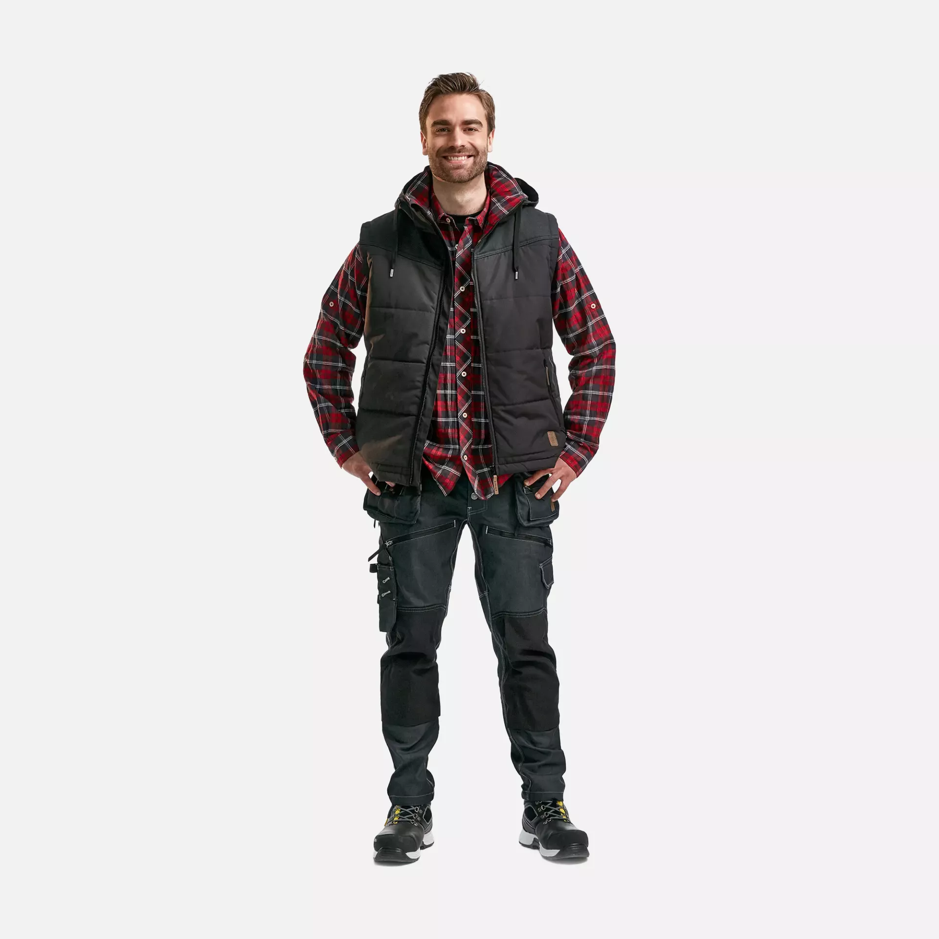Blaklader 389918459800, Winter Vest, Dark Grey, image 3