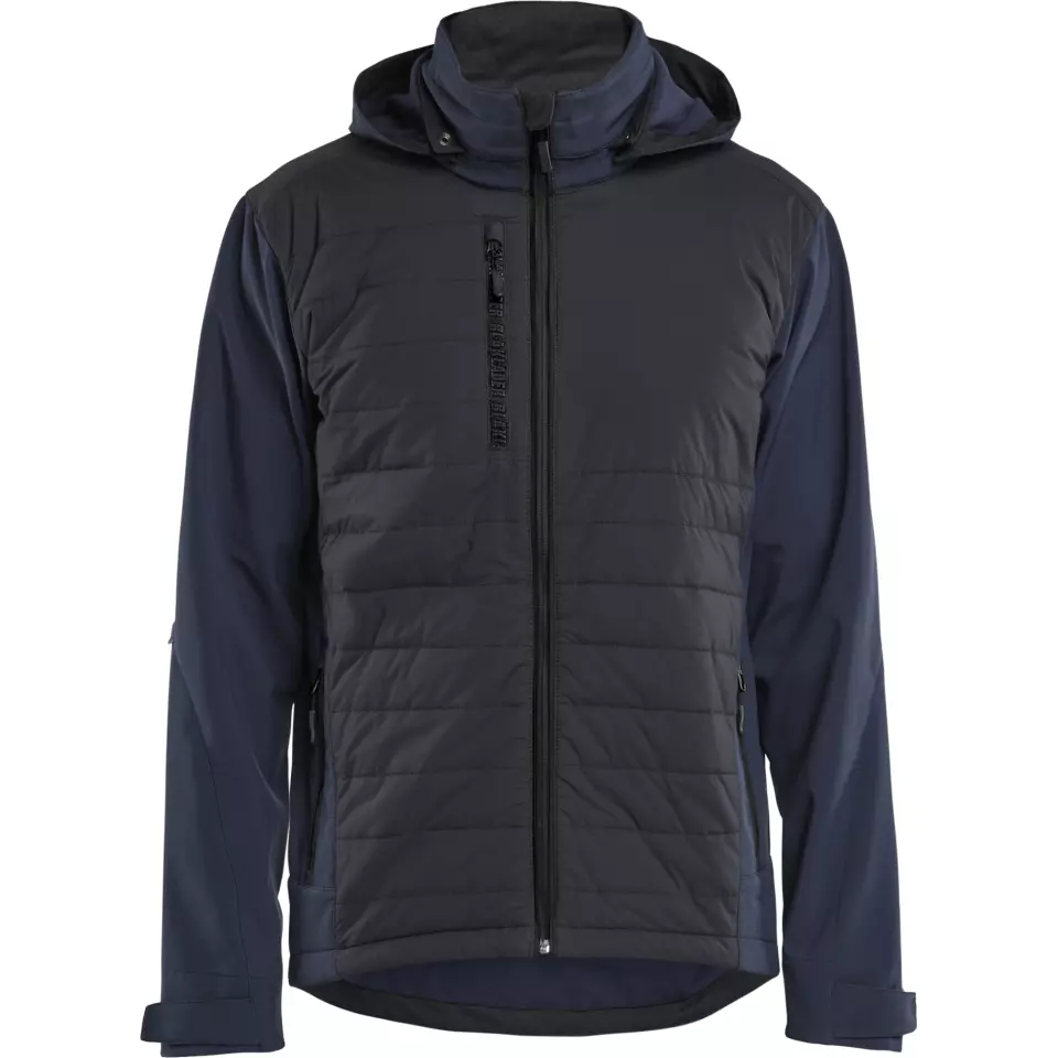 Blåkläder 474325138699, Hybrid Jacket, Dark Navy Blue/Black, image 1, gallery thumbnail