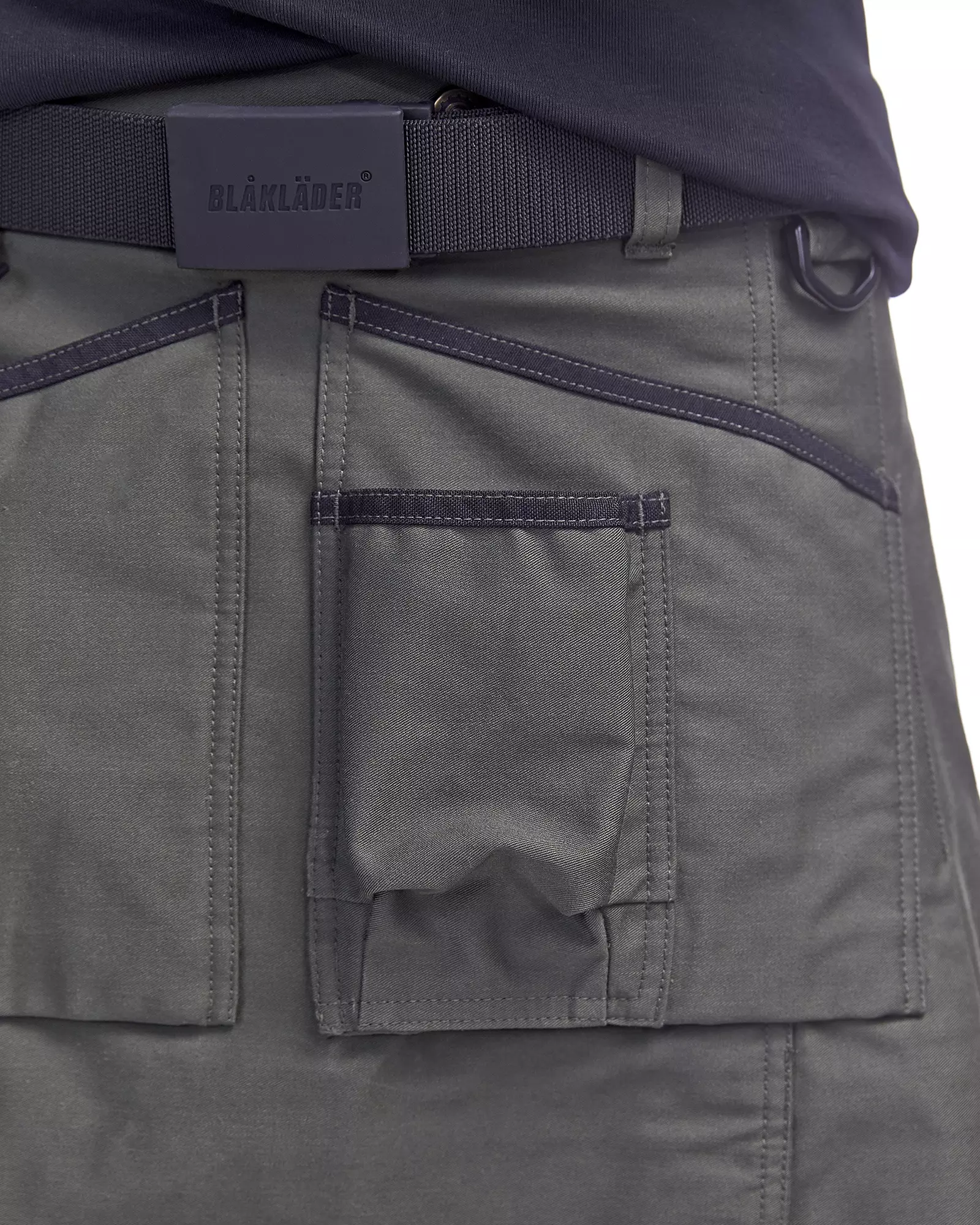 Blaklader 403800009900, Anti-Kratz Stretch Gürtel, Schwarz, image 3