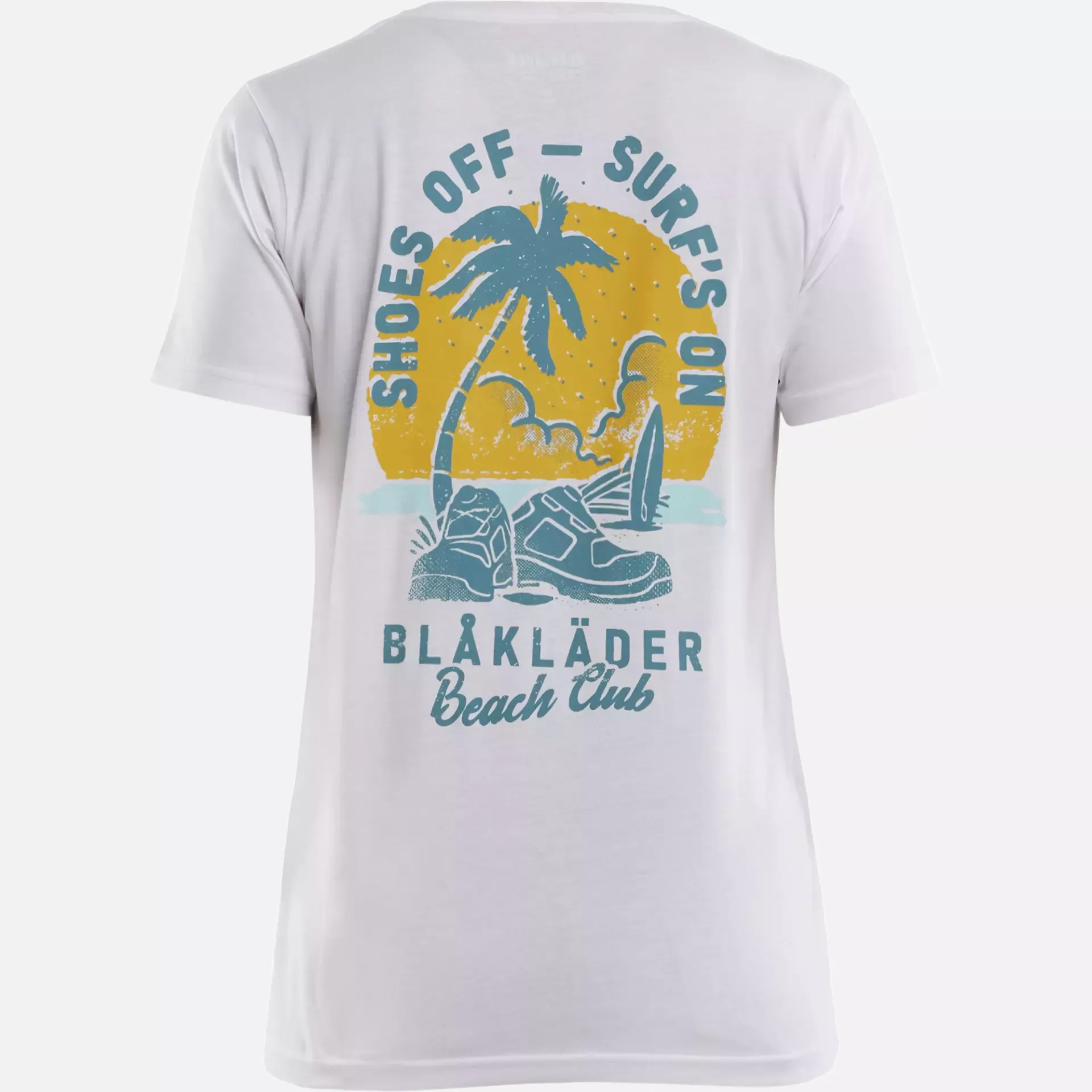 Blaklader 941710421000, Beach Club Damen T-Shirt, Weiß, image 4