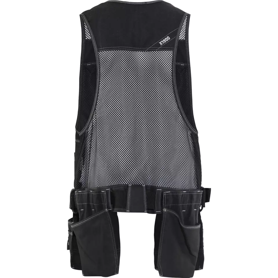 Blaklader 311913109900, X1900 Handwerker Weste, Schwarz, image 2, gallery thumbnail