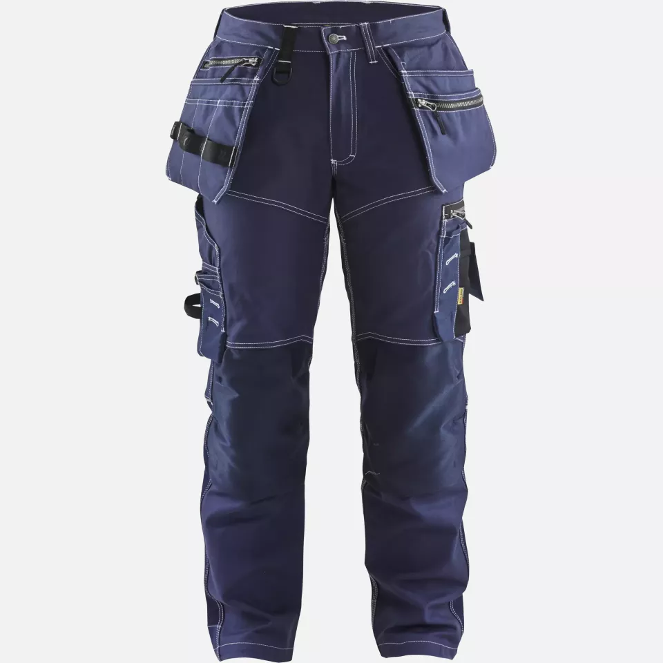 Blaklader 179013708800, Stretch Craftsman Work Trousers, Navy, image 1, gallery thumbnail