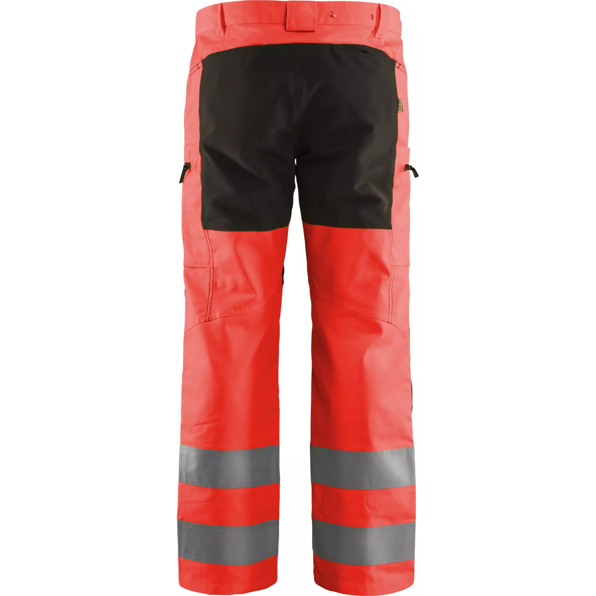 Blåkläder 158518115599, High Vis Stretch Work Pants, Red/Black, image 3