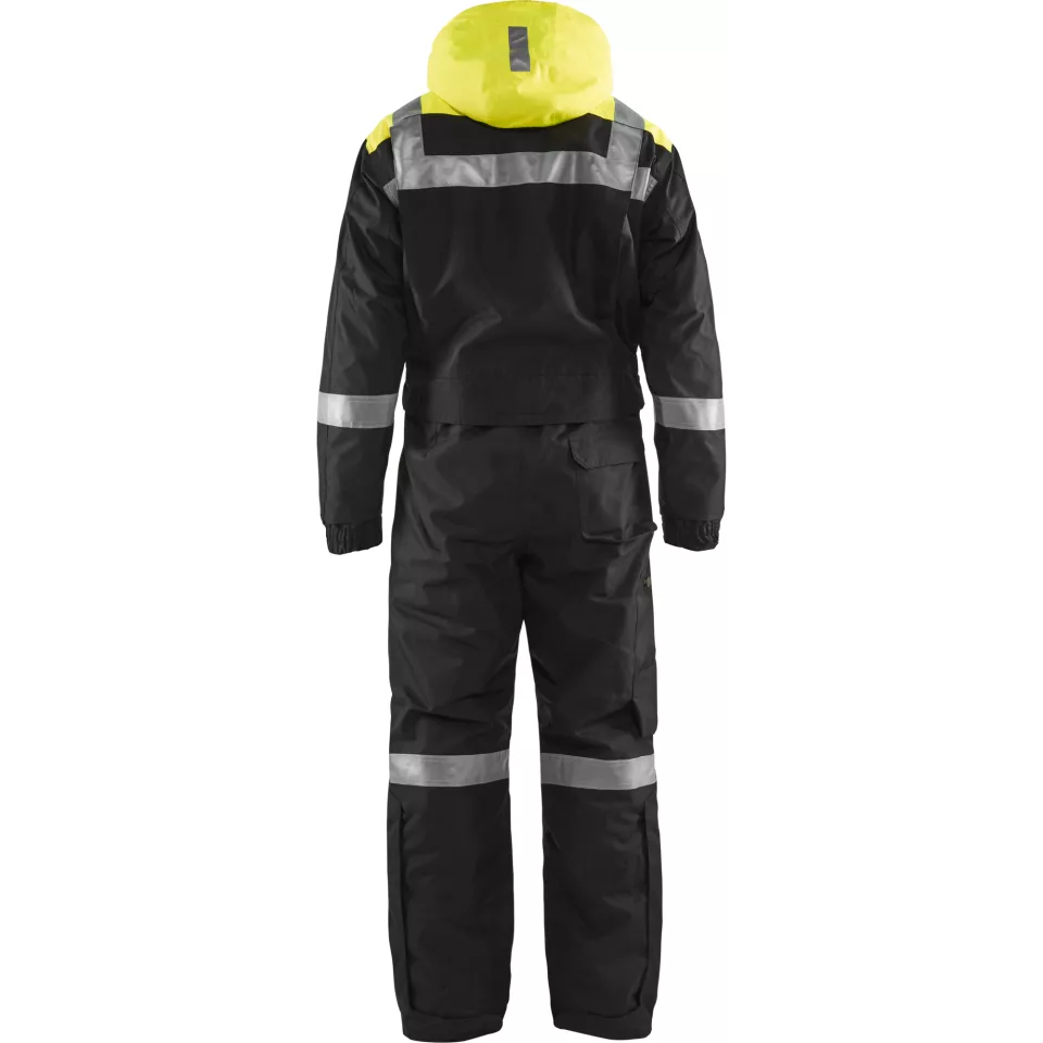 Blaklader 678719779933, Winter Coverall, Black/Yellow, image 3, gallery thumbnail