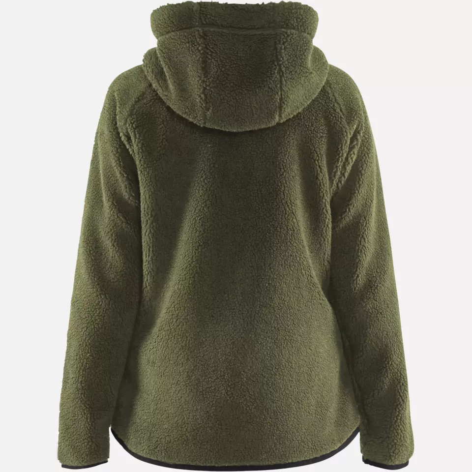 Blaklader 472729554109, Women's Pile Jacket, Autumn Green, image 3, gallery thumbnail
