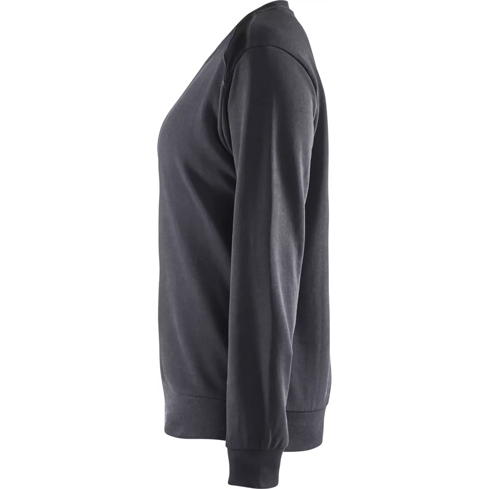 Blåkläder 340811589699, Ladies Sweatshirt, Medium Grey/Black, image 3